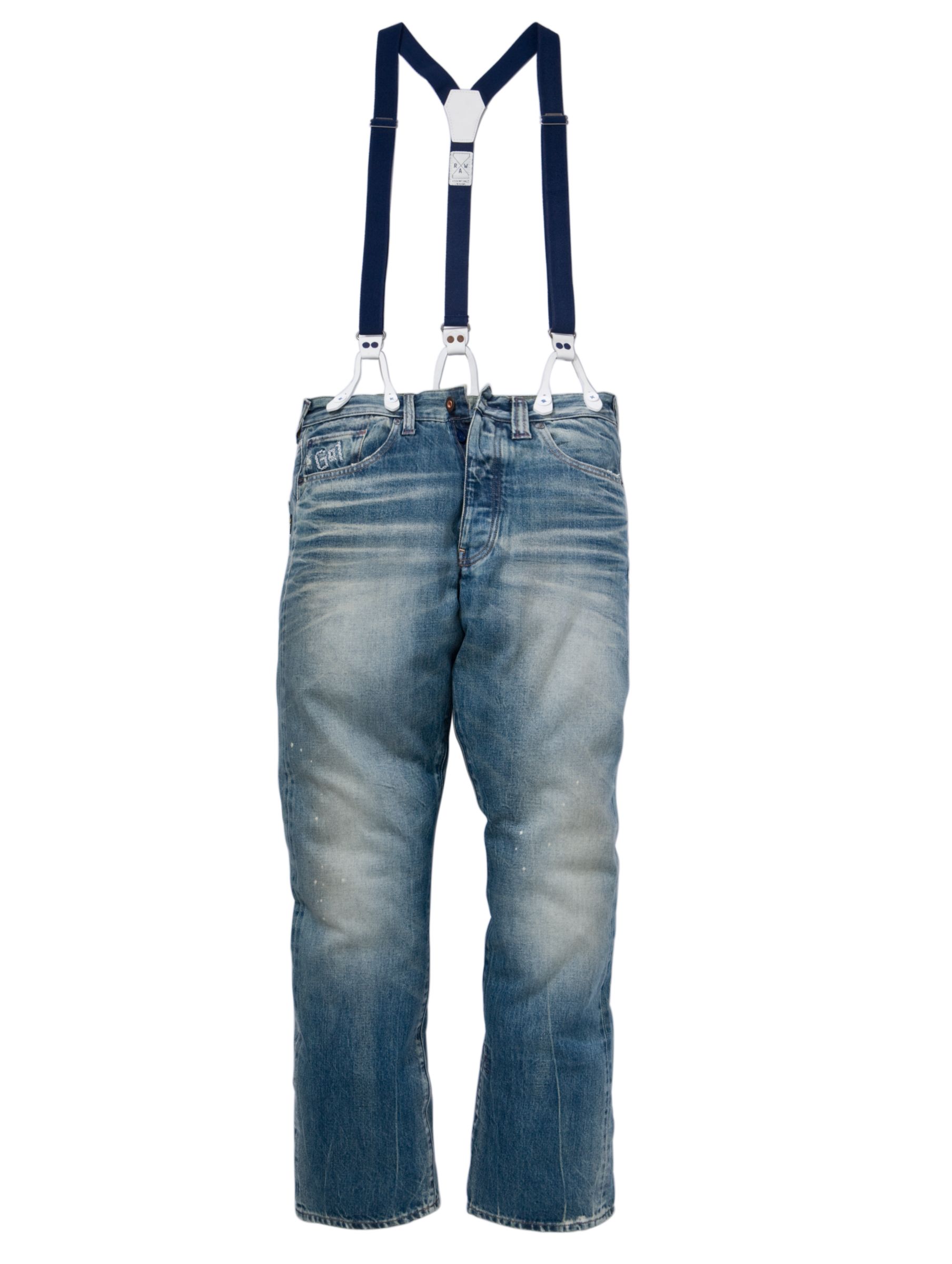 G-Star Raw Lumber Hight Loose Fit Jeans, Denim, 30R at John Lewis