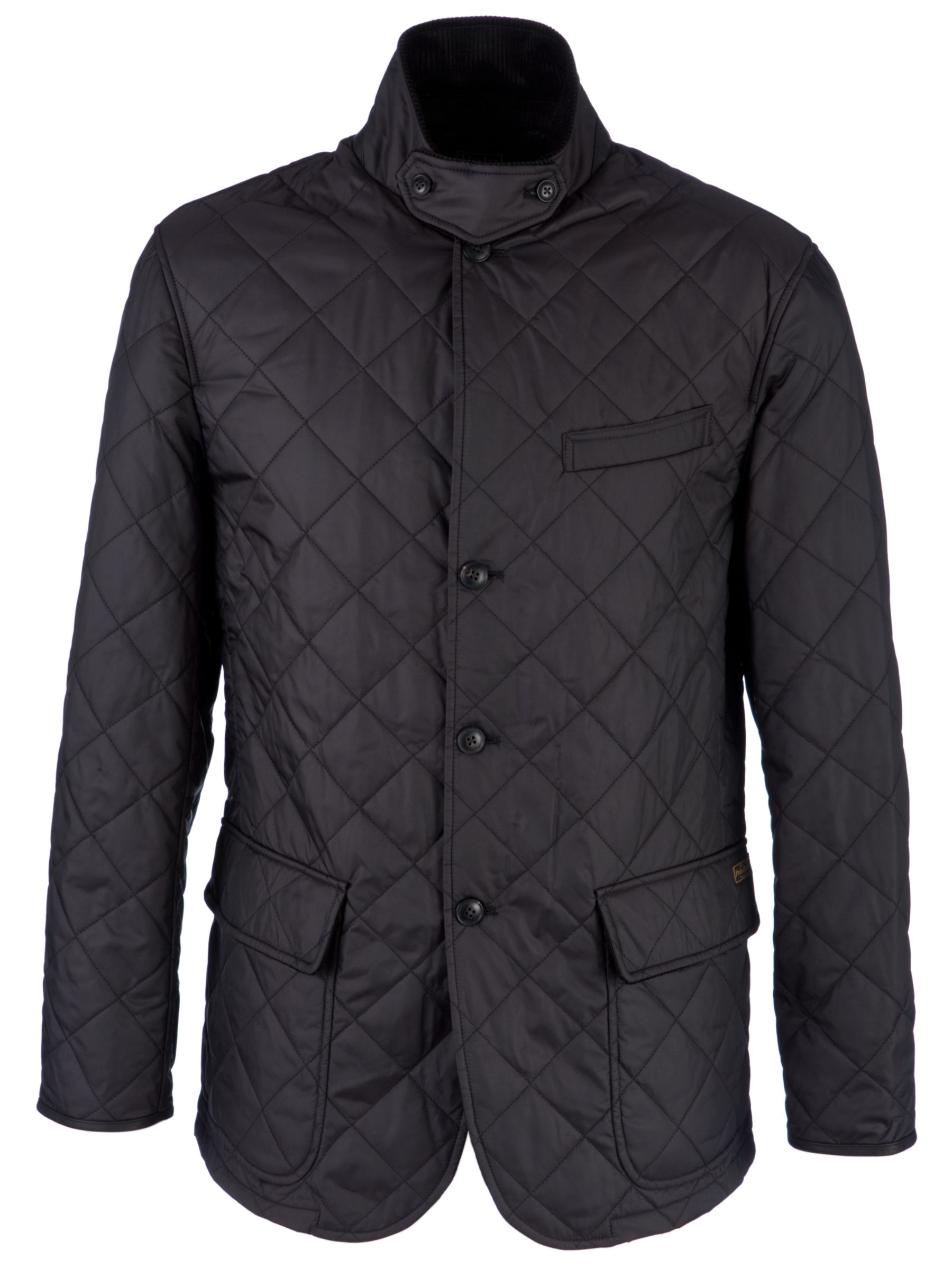 Polo Ralph Lauren Quilted Sportcoat, Black at John Lewis