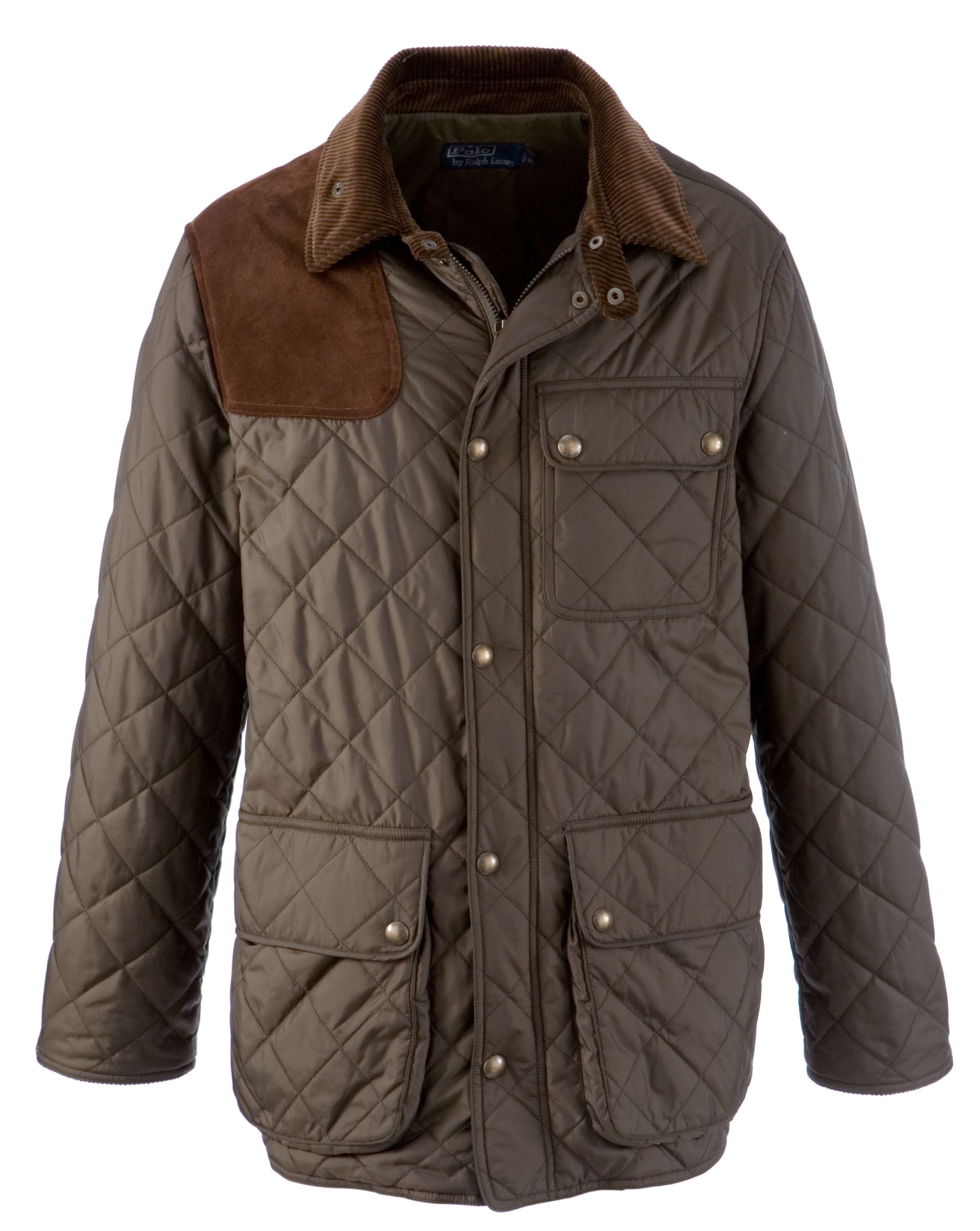 Polo Ralph Lauren Kempton Quilted Jacket, Dark Green at John Lewis