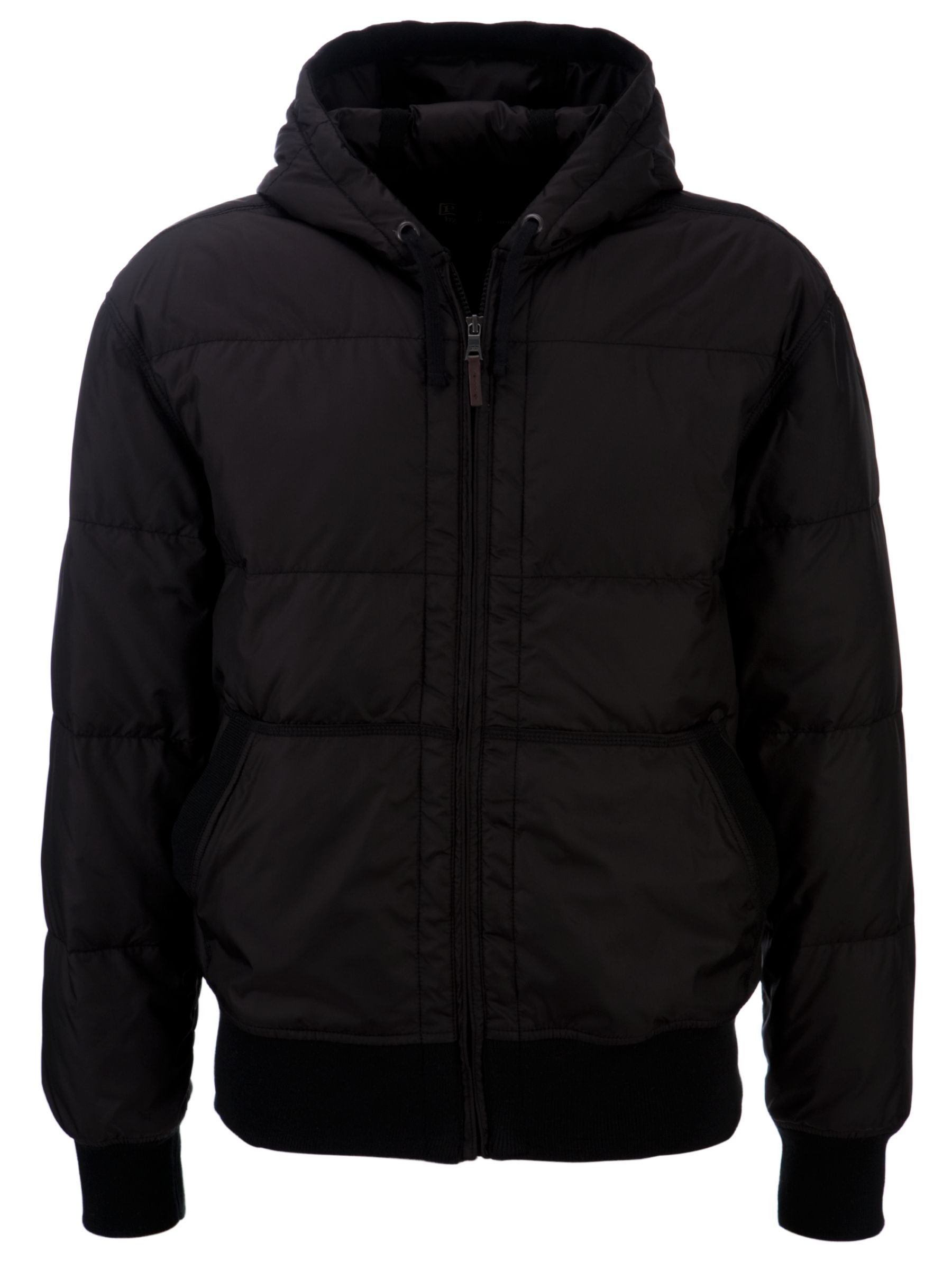 Polo Ralph Lauren Hooded Track Jacket, Black at John Lewis