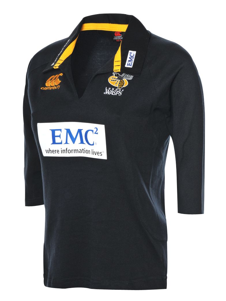 Wasps Home Womens Rugby Shirt,