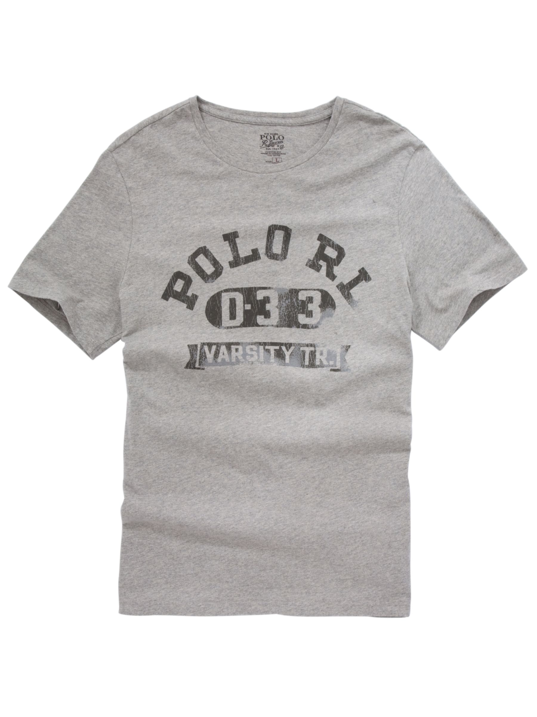 Polo Ralph Lauren Logo T-Shirt, Heather