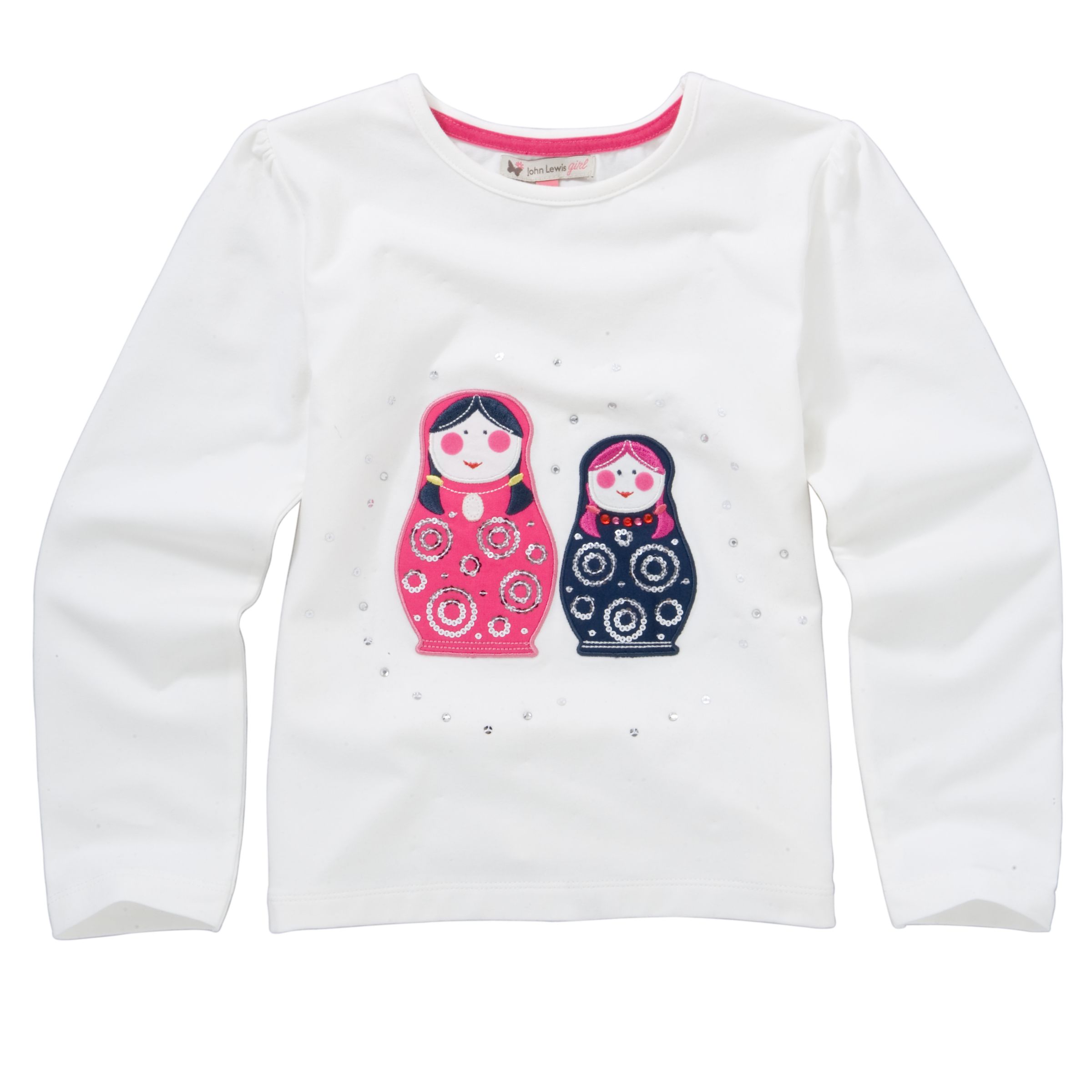 Russian Doll Applique T-Shirt,