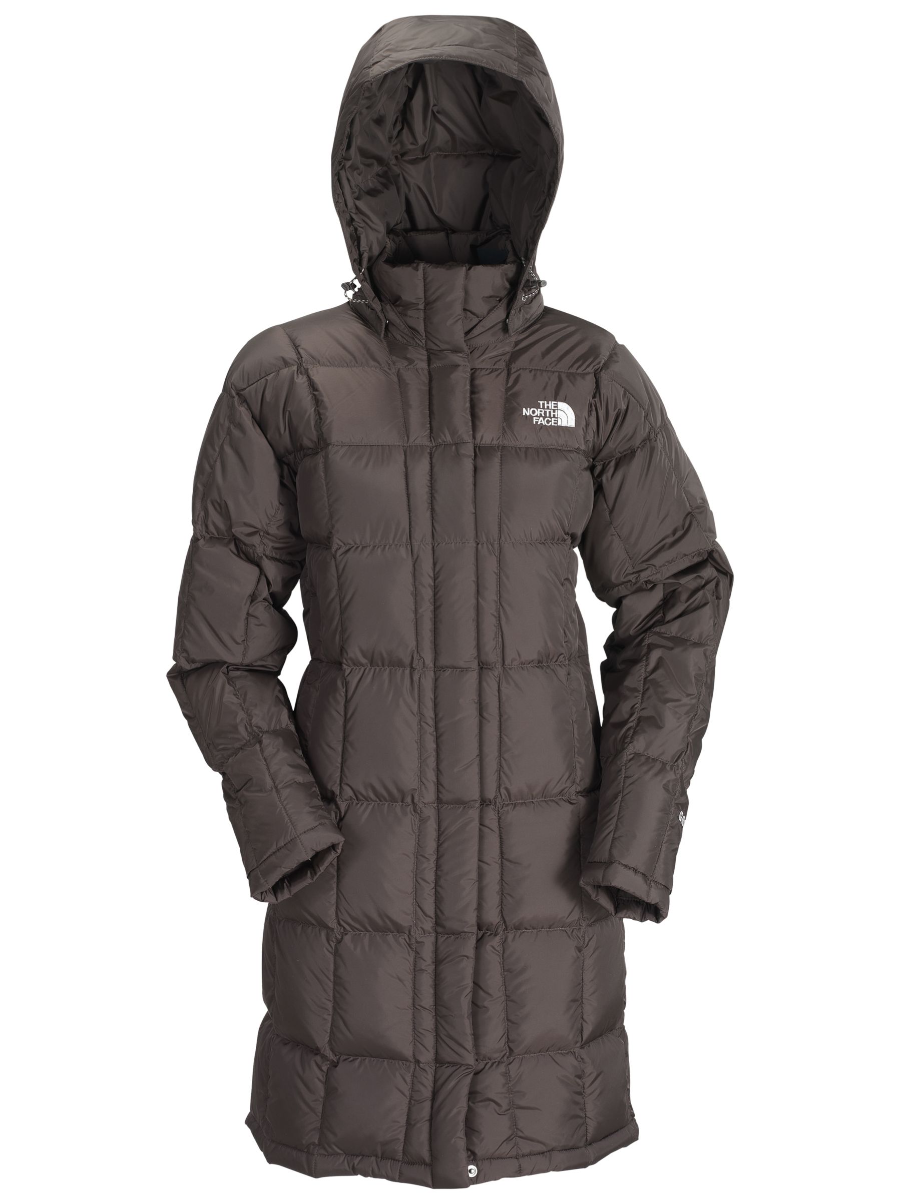 The North Face Women's Metropolis Parka Jacket, Brown, L at JohnLewis