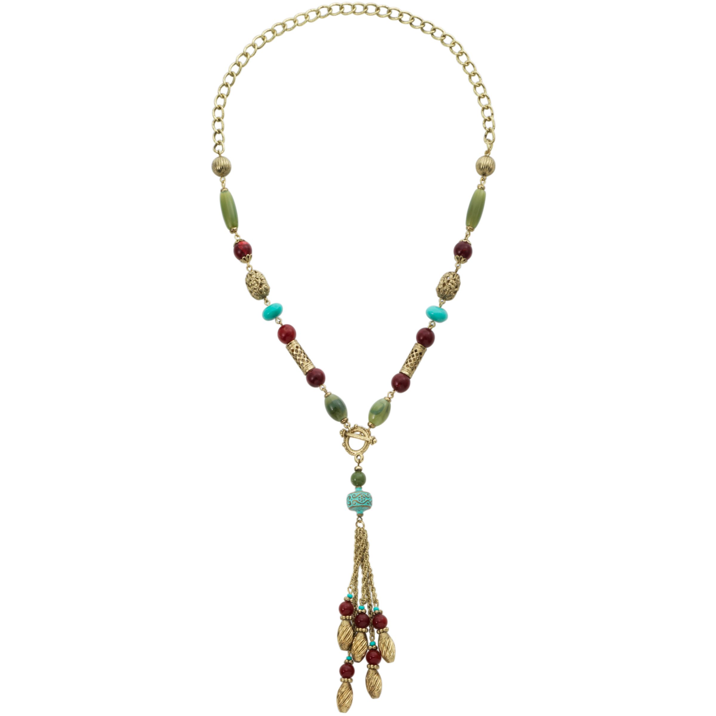 1928 Collection New York Boho Chic Tassel Necklace