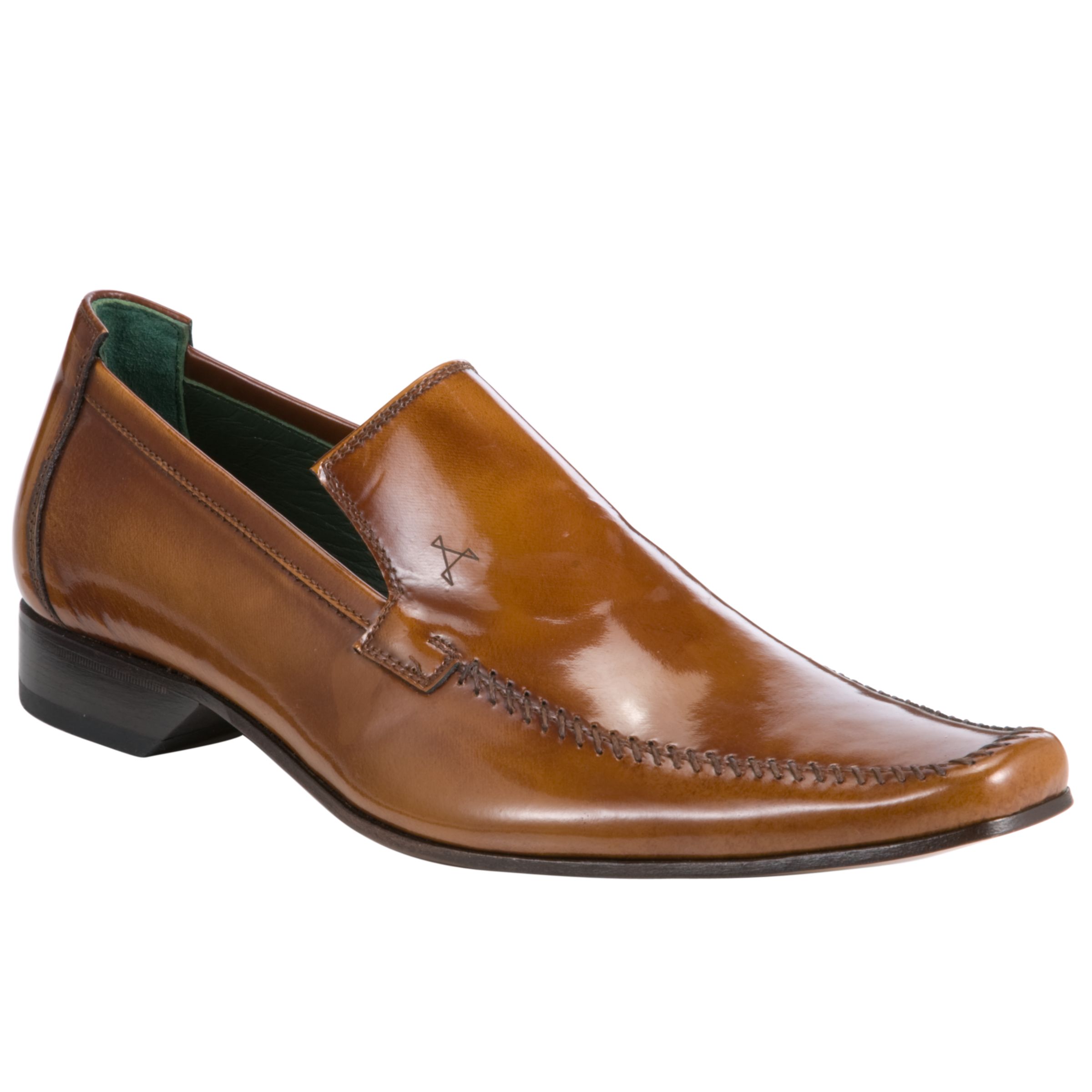 Jeffery West Honey Slip-On Shoes, Honey