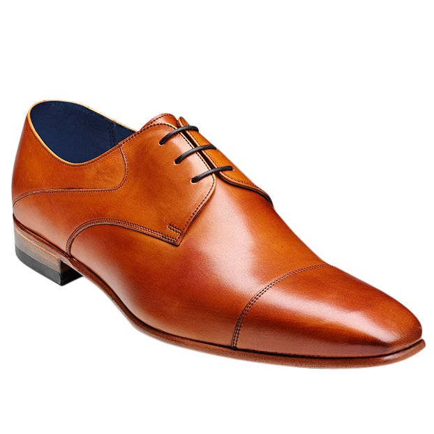 Barker Cortona Cedar Calf Skin Shoes, Tan at John Lewis