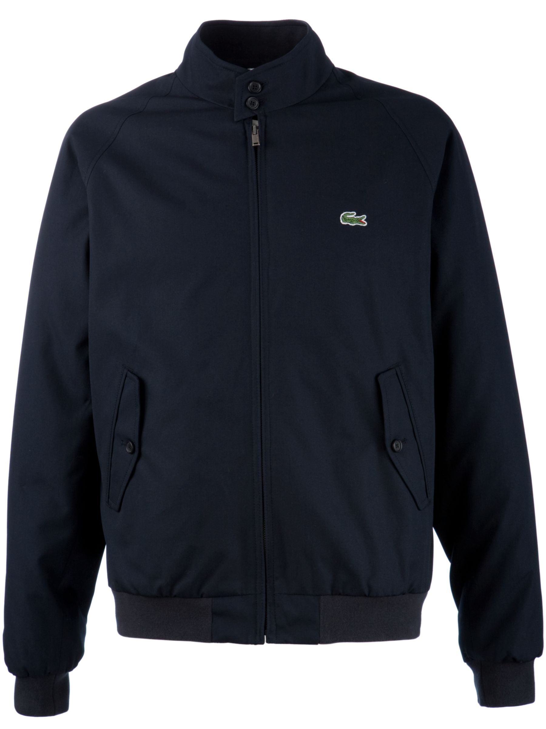 Lacoste Harrington Cotton Jacket, Navy at John Lewis