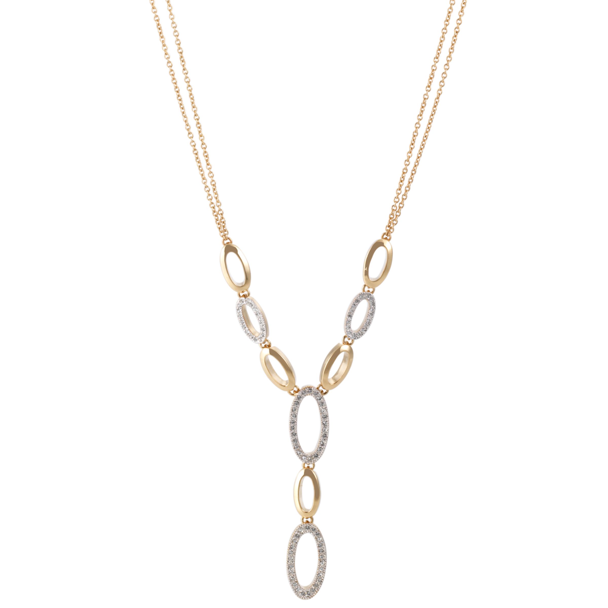 Cachet London Reva Gold Plated Y Shape Necklace