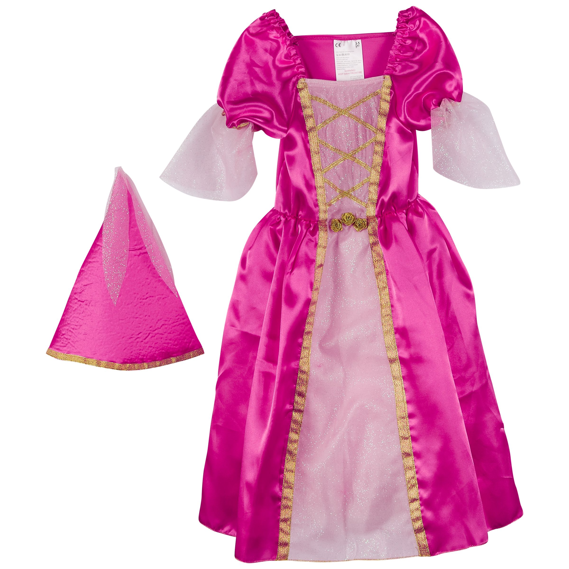 John Lewis Princess Outfit, 3-5 Years