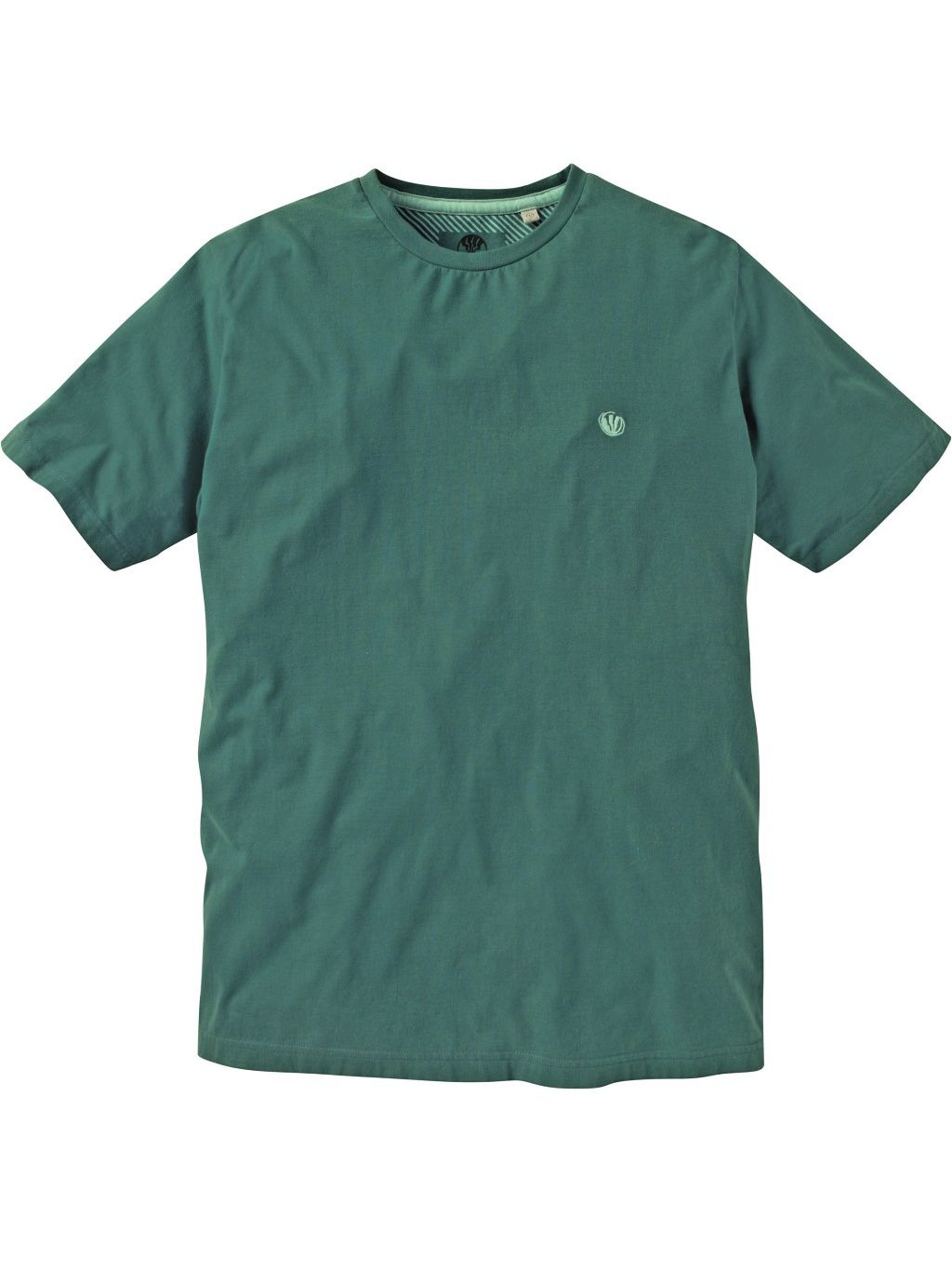 Fat Face Original Crew Neck T-Shirt, Green