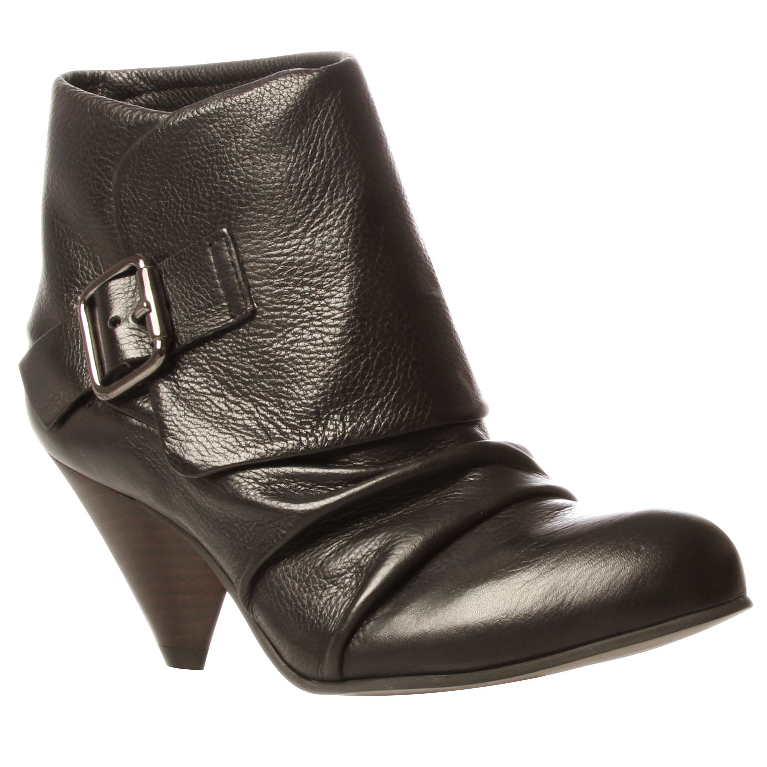 Carvela Sandy Buckle Ankle Boots, Black at John Lewis