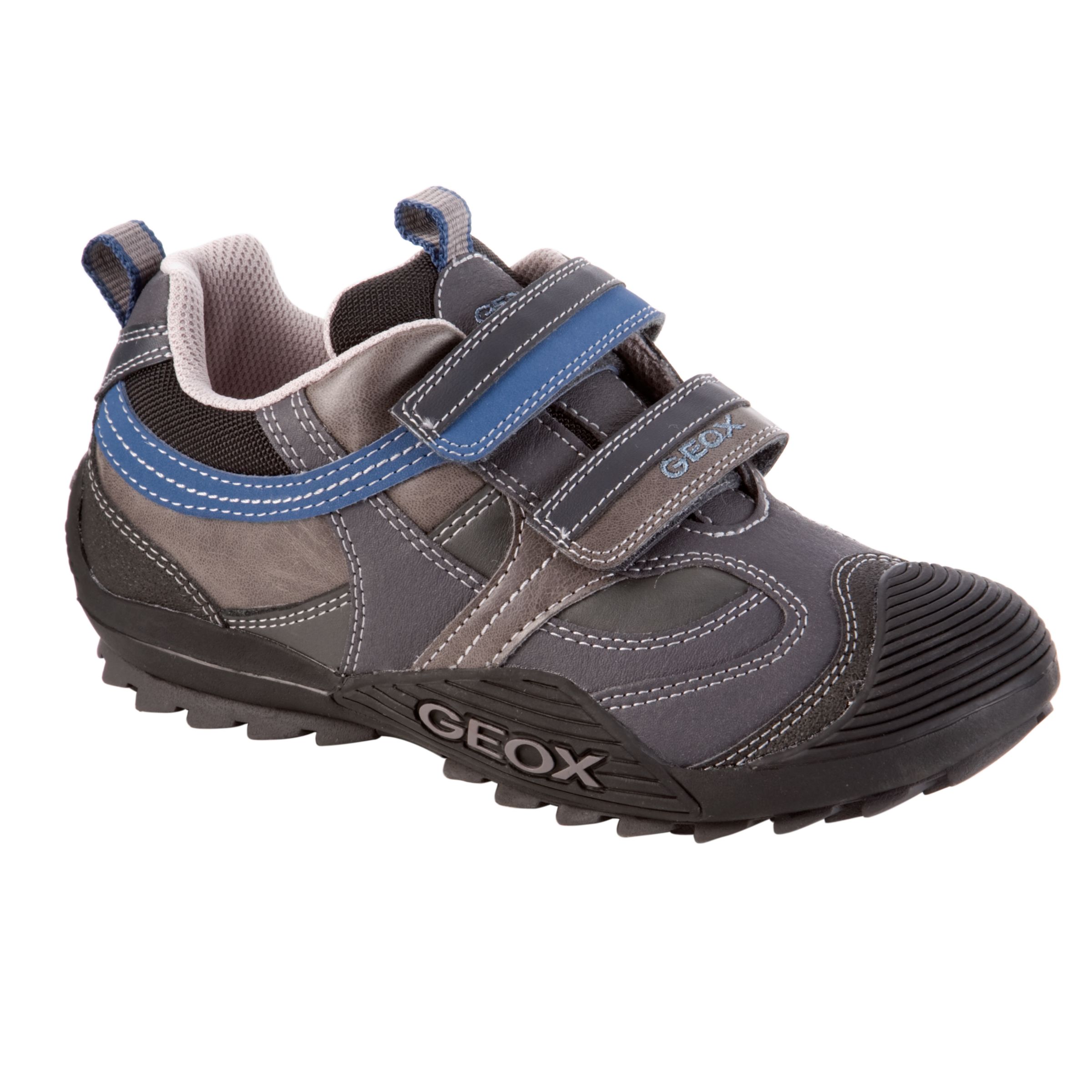Geox Savage Velcro Trainers Navy