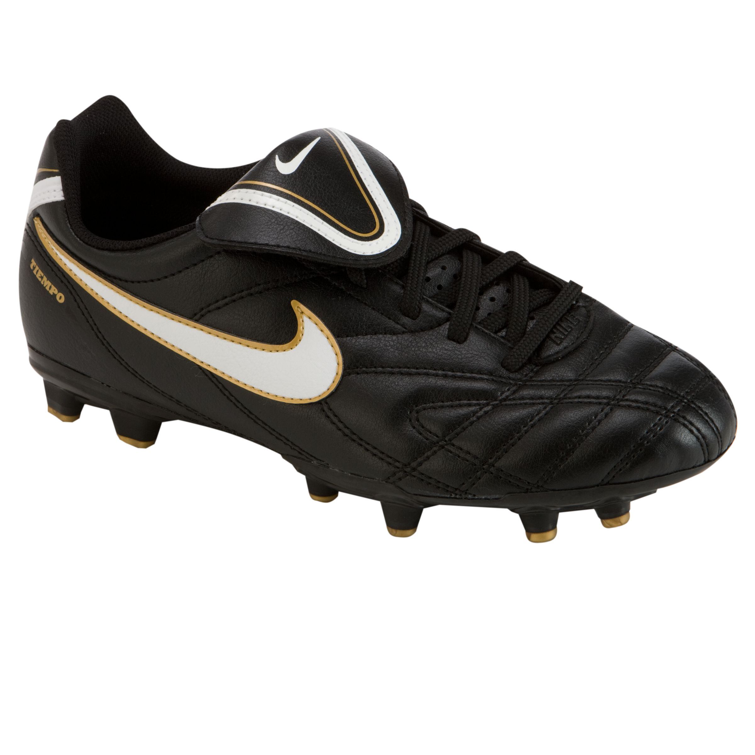 black tiempo football boots