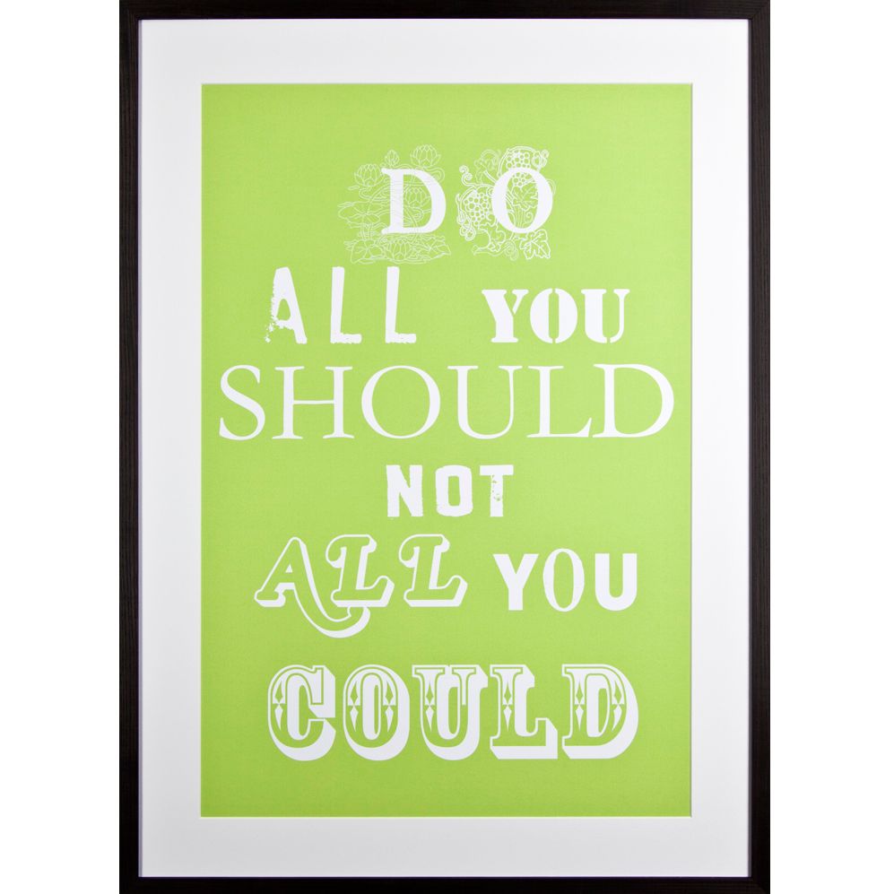 'Do All You Can' Print, 70 x 50cm