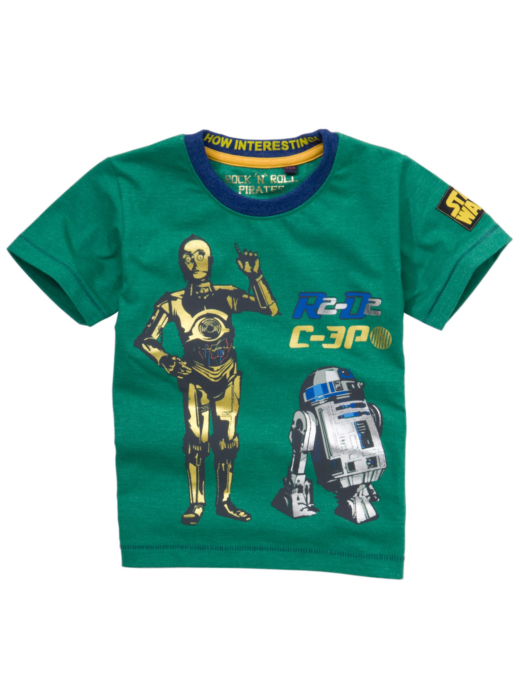 Character Star Wars Android T-Shirt, Green
