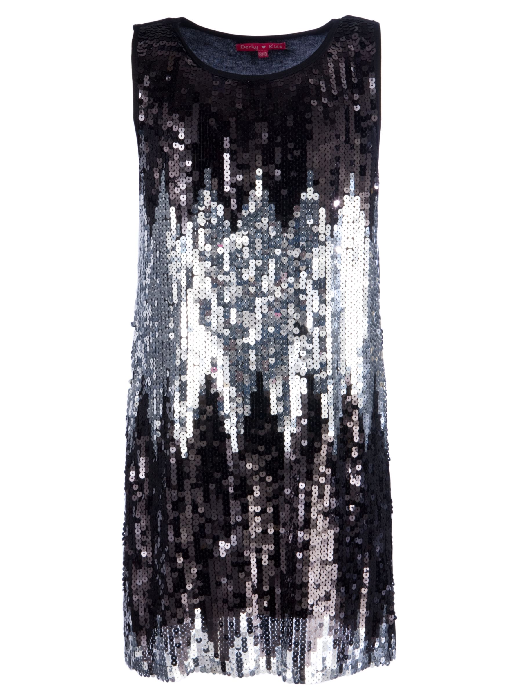 Derhy All Over Sequin Dress Black
