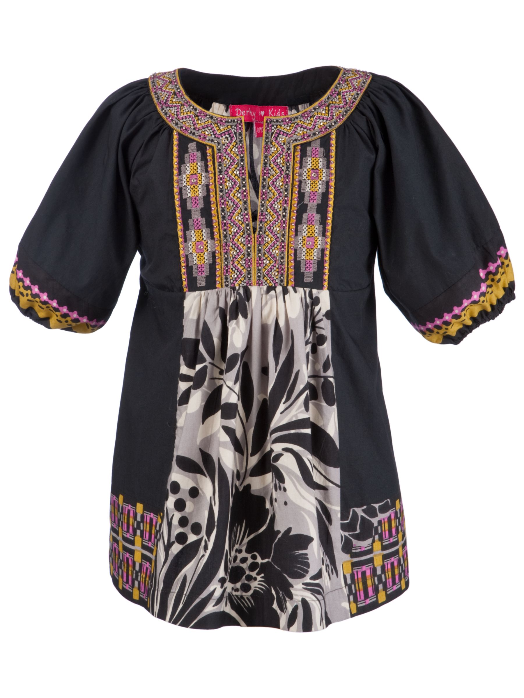 Derhy Embellished Tunic BlackPink