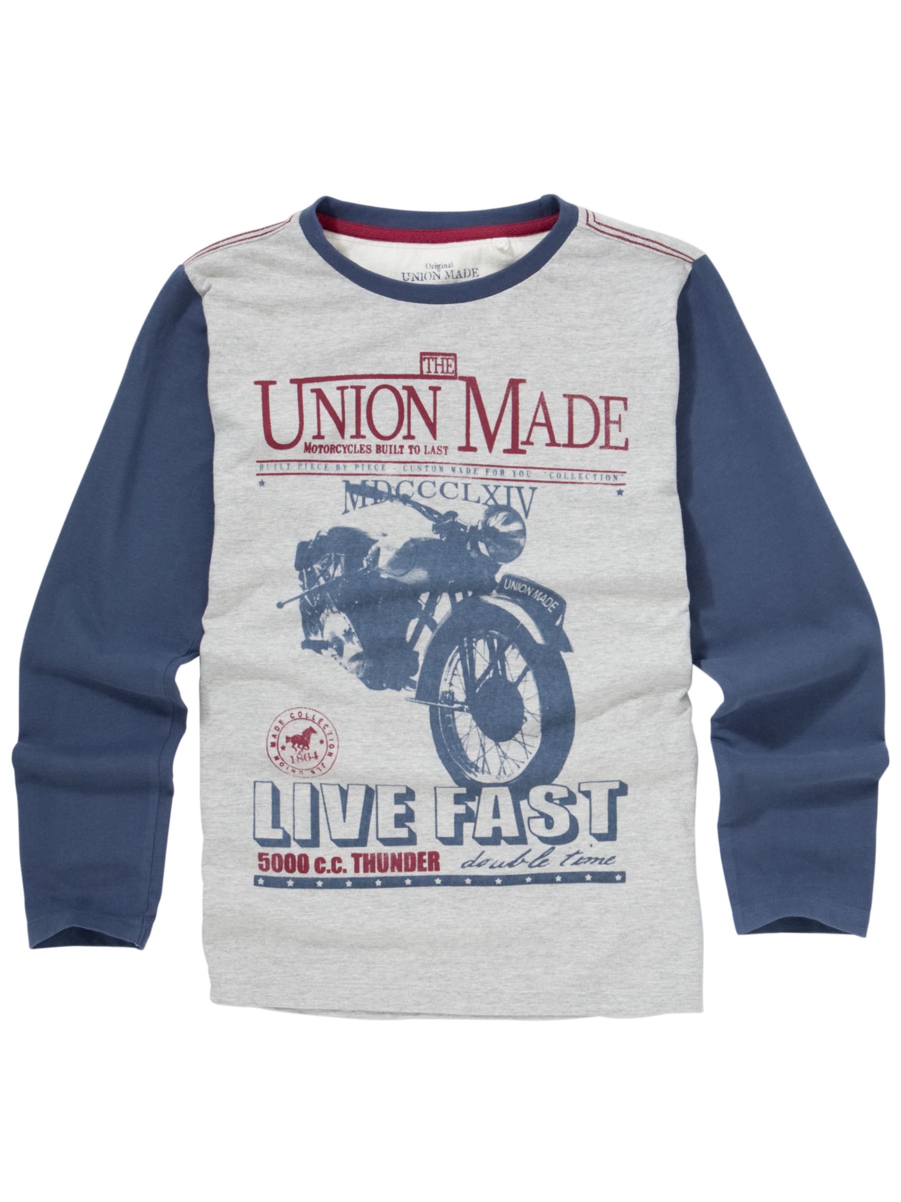 Union Made for John Lewis Bike Print T-Shirt,