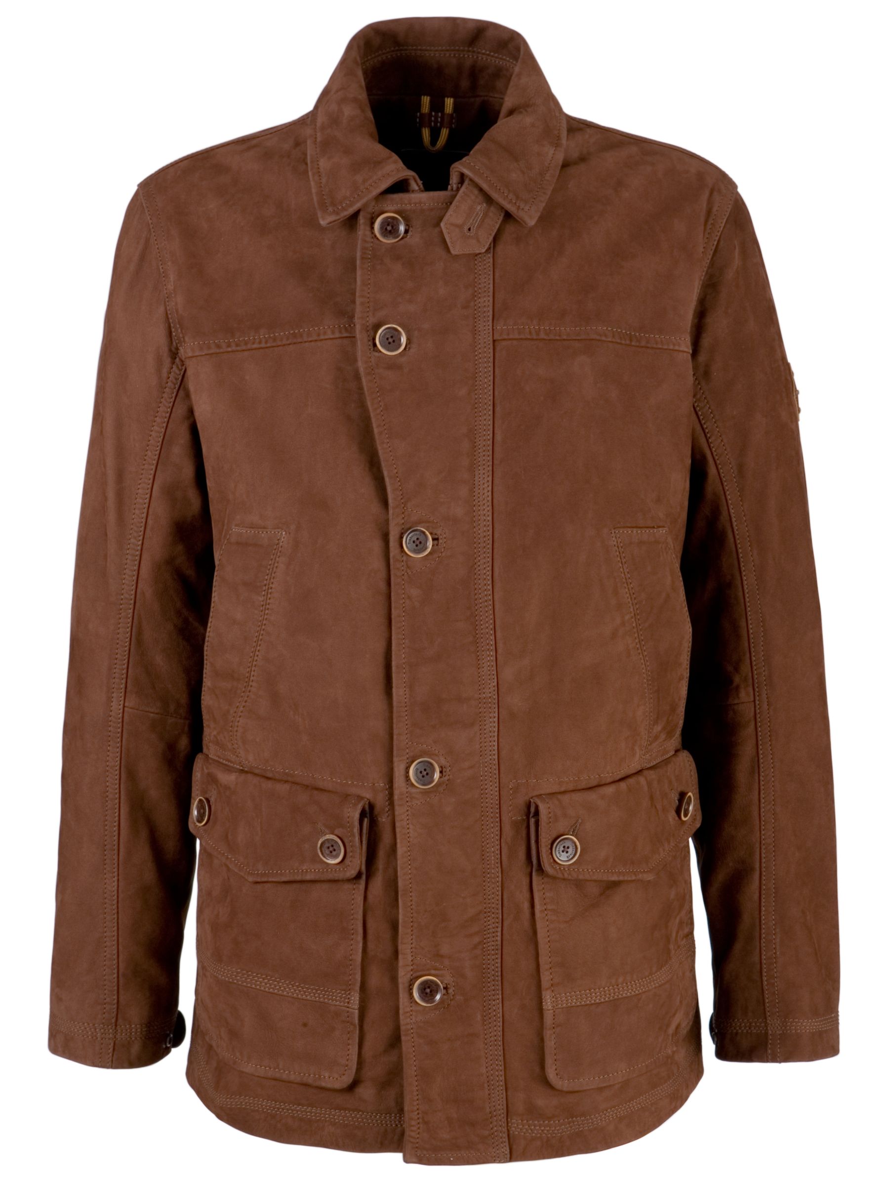 Timberland Nubuck Icon Jacket, Brown at JohnLewis