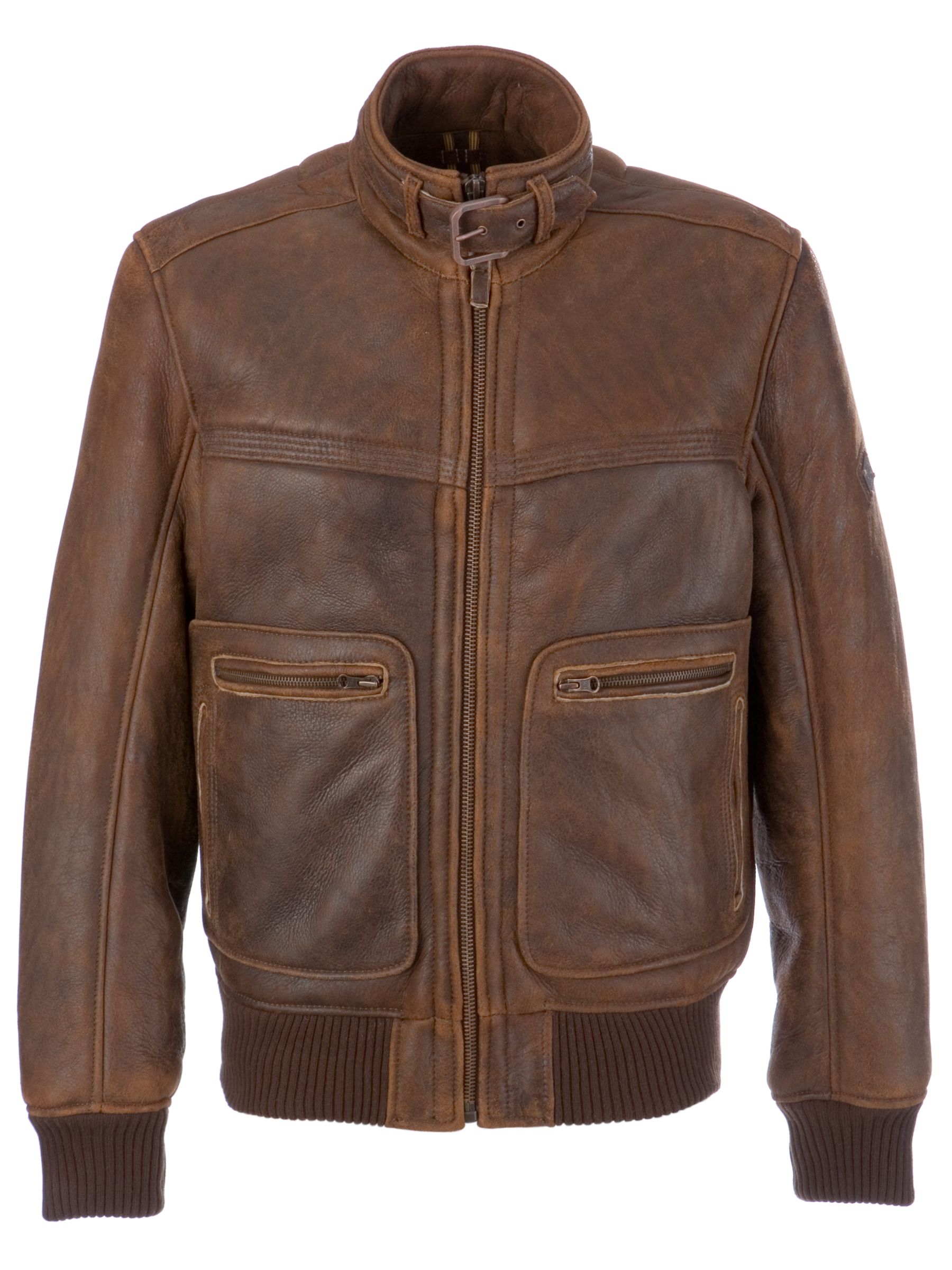 Timberland Shearling Jacket, Brown at JohnLewis
