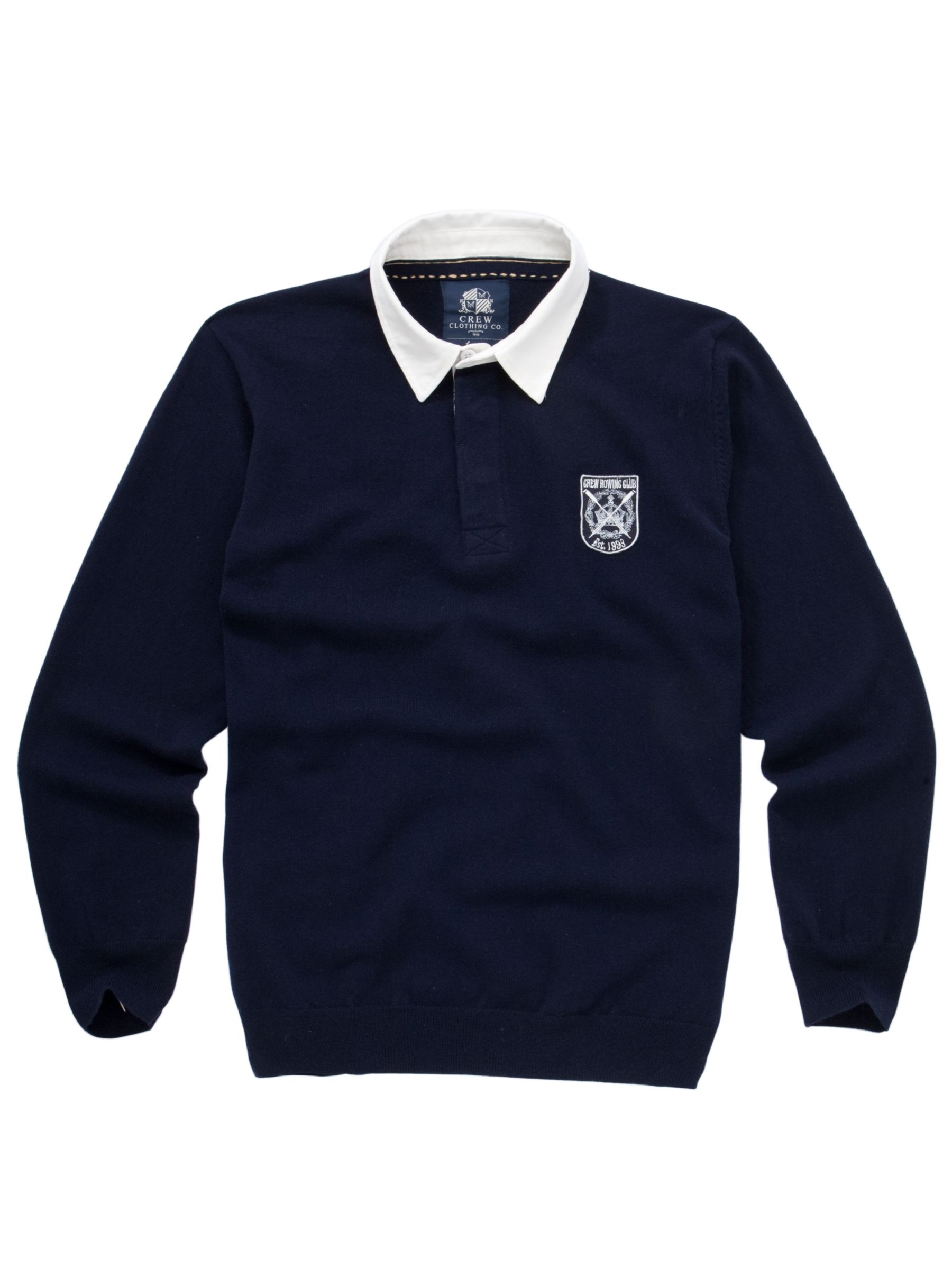 Knit Rugby Shirt, Navy