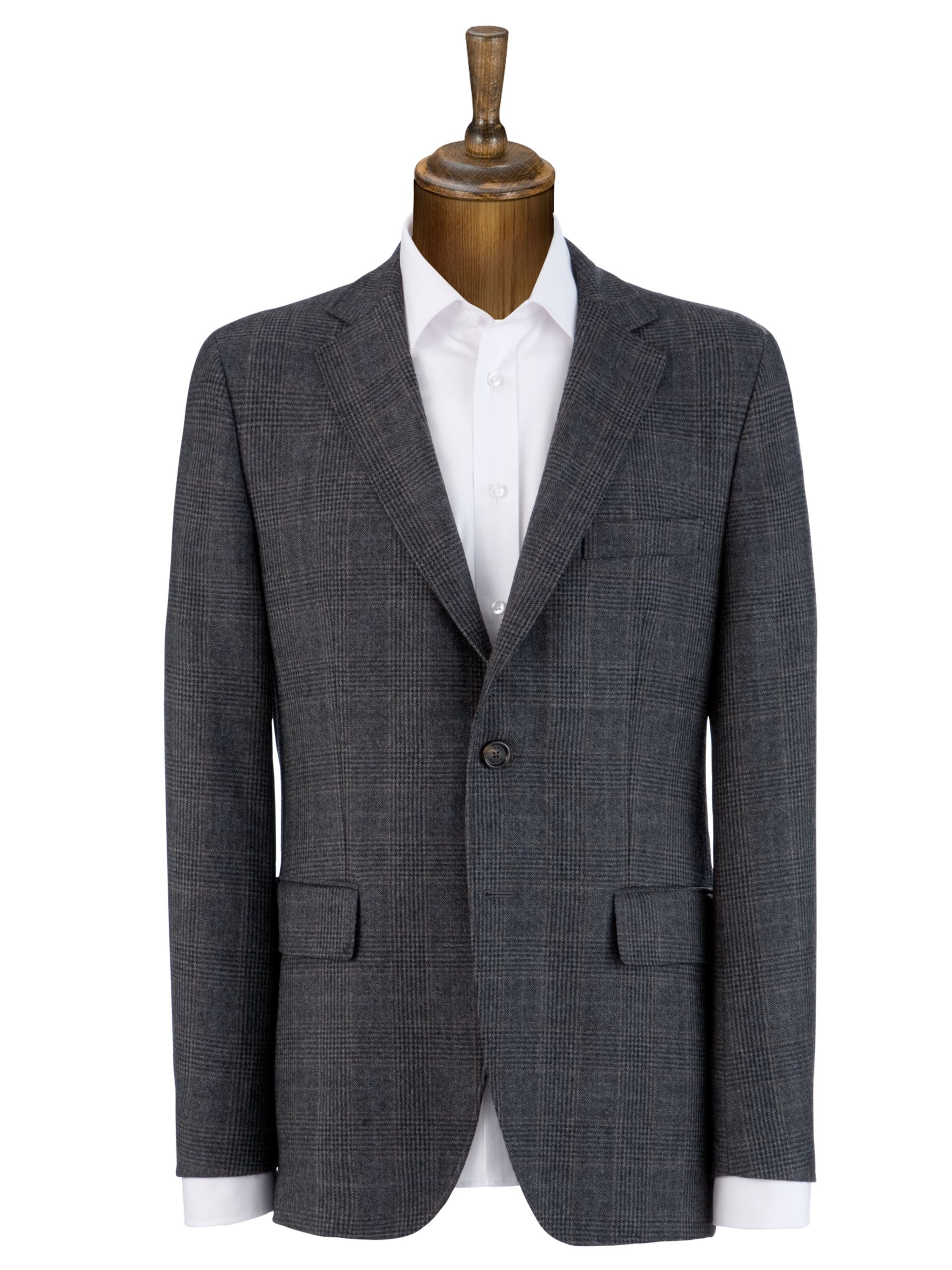 Gant Check Tweed Blazer, Tweed at John Lewis