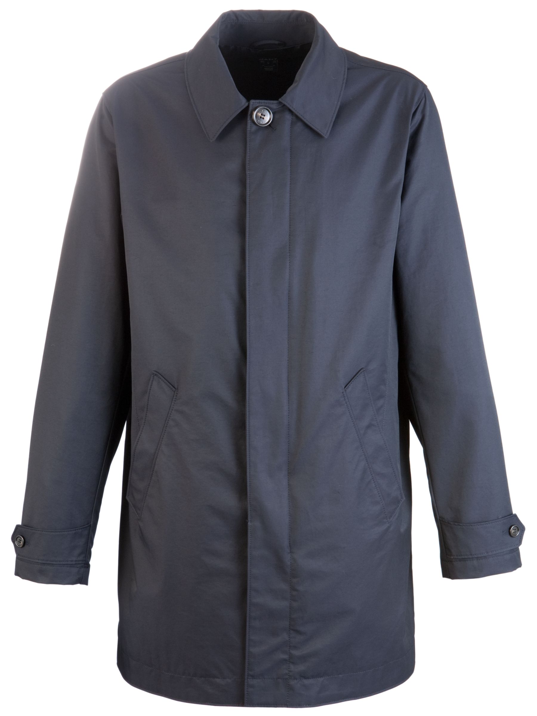 Gant Seattle Raincoat, Blue Navy at John Lewis