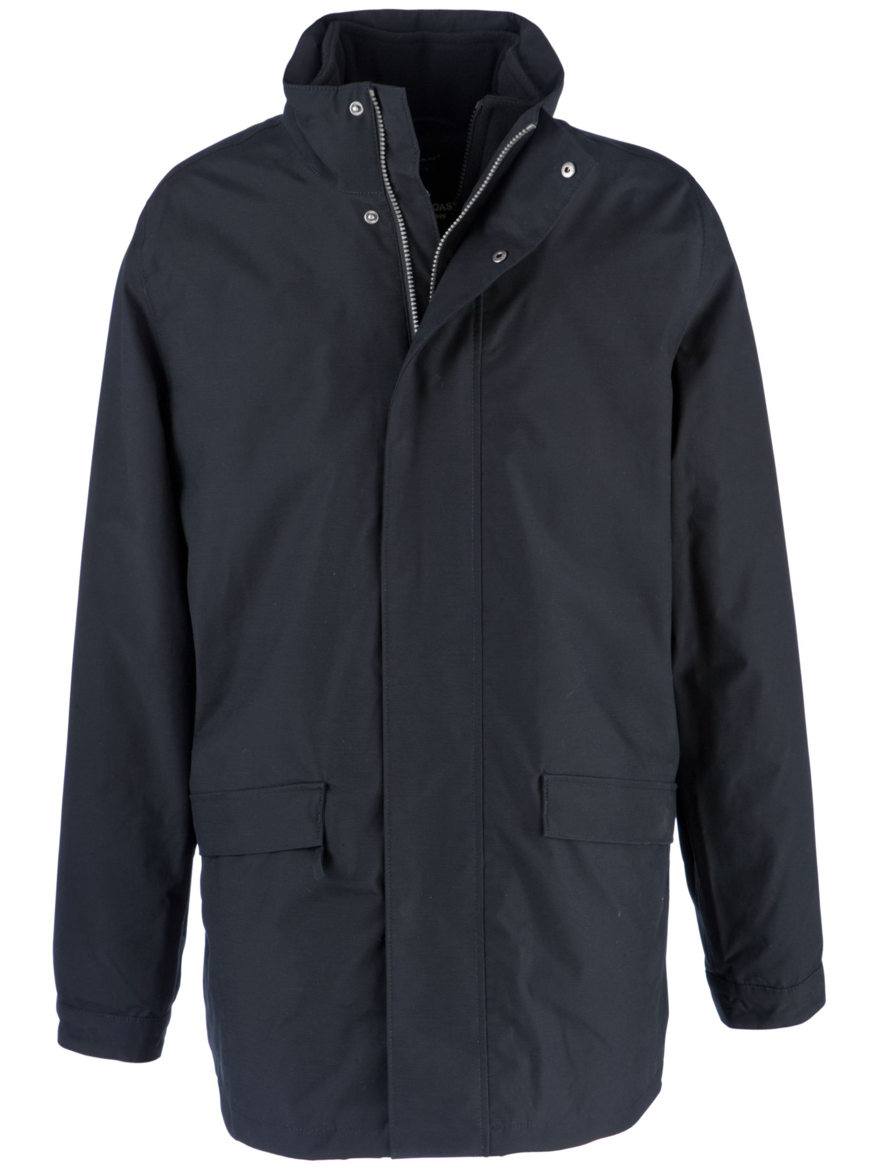 Gant Double Manhattan Jacket, Black at John Lewis