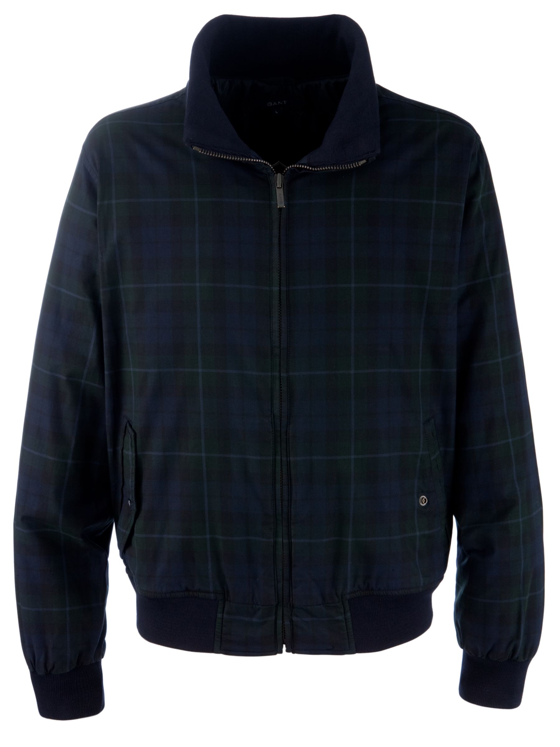 Gant Blackwatch Lumber Jacket, Blue at John Lewis