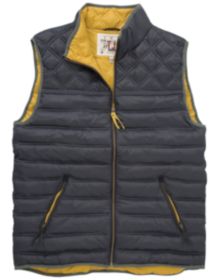 Joules Cook Quilted Gilet, Navy
