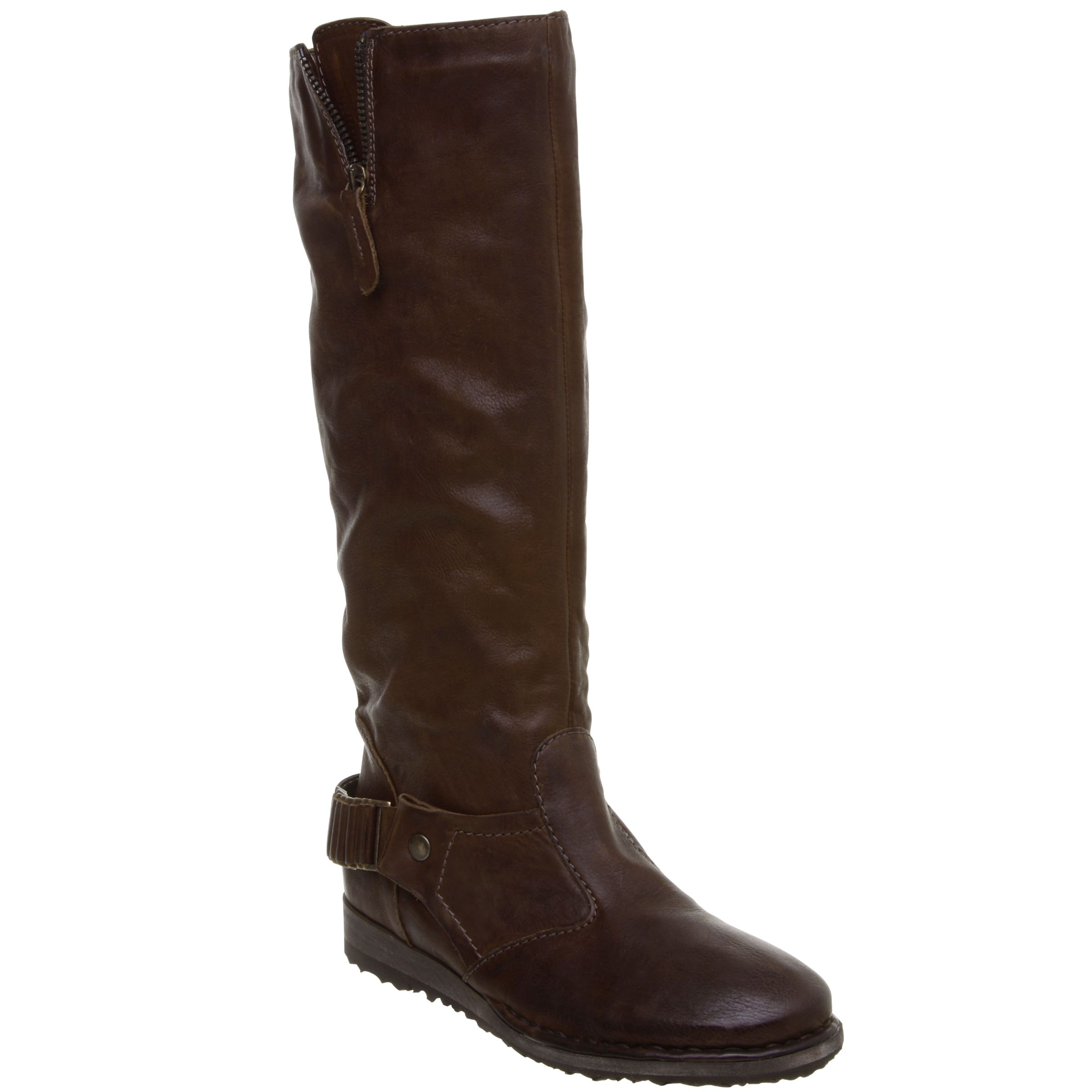 Bertie Dual Flat Tall Boots, Tan at John Lewis