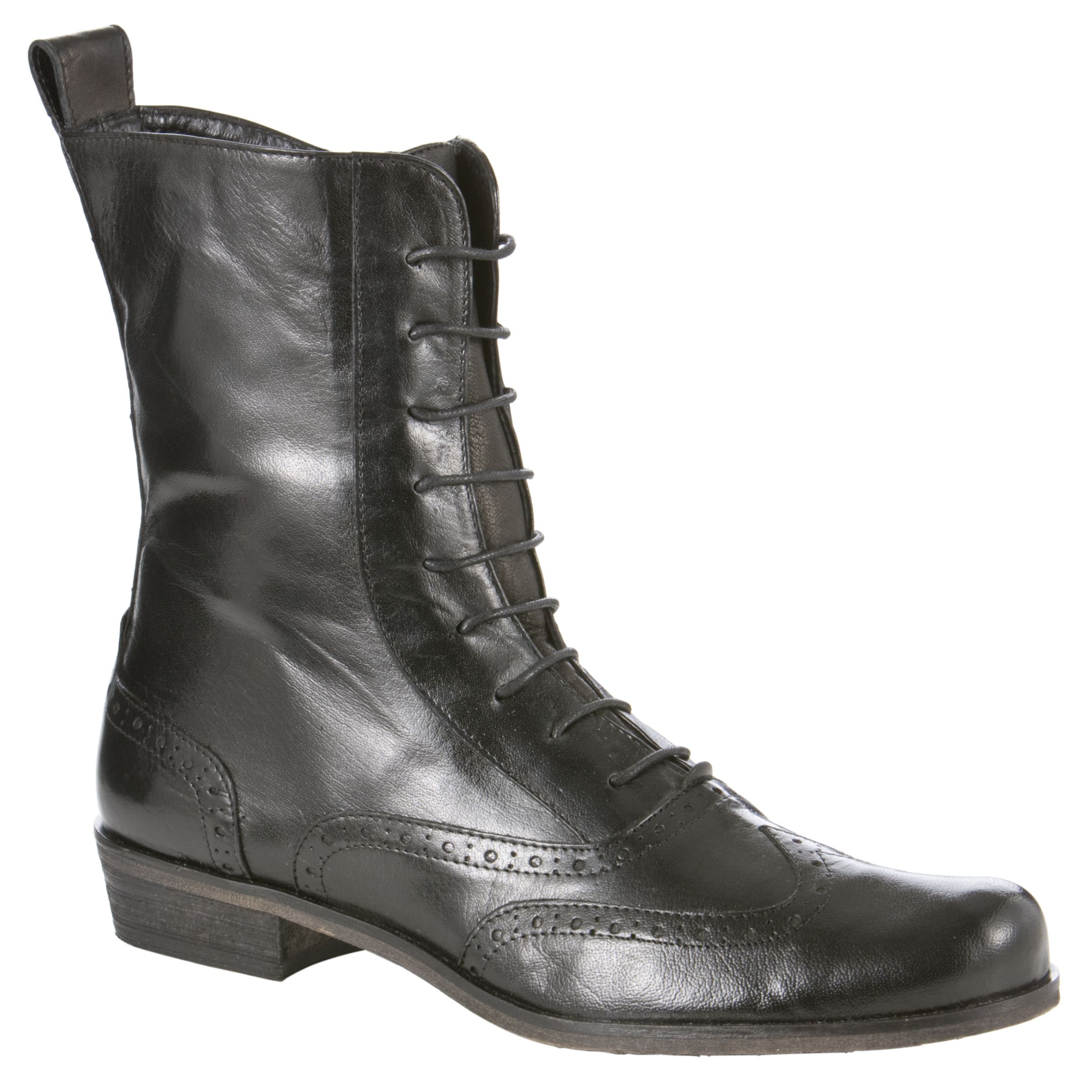 Pied A Terre Oneill Calf Boots, Black at John Lewis