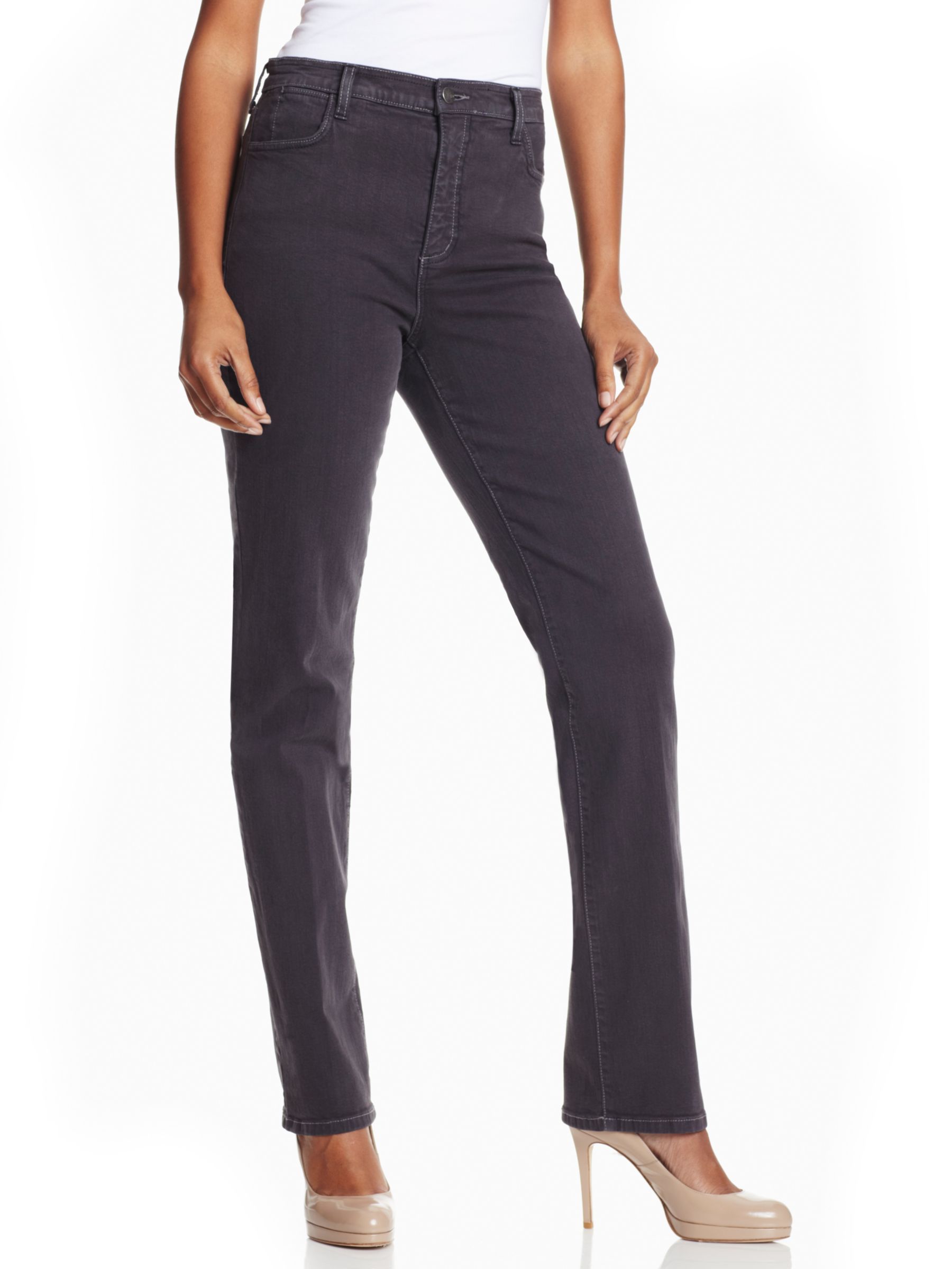 Not Your Daughter's Jeans Embellished Skinny Leg Trousers, Grey at John Lewis