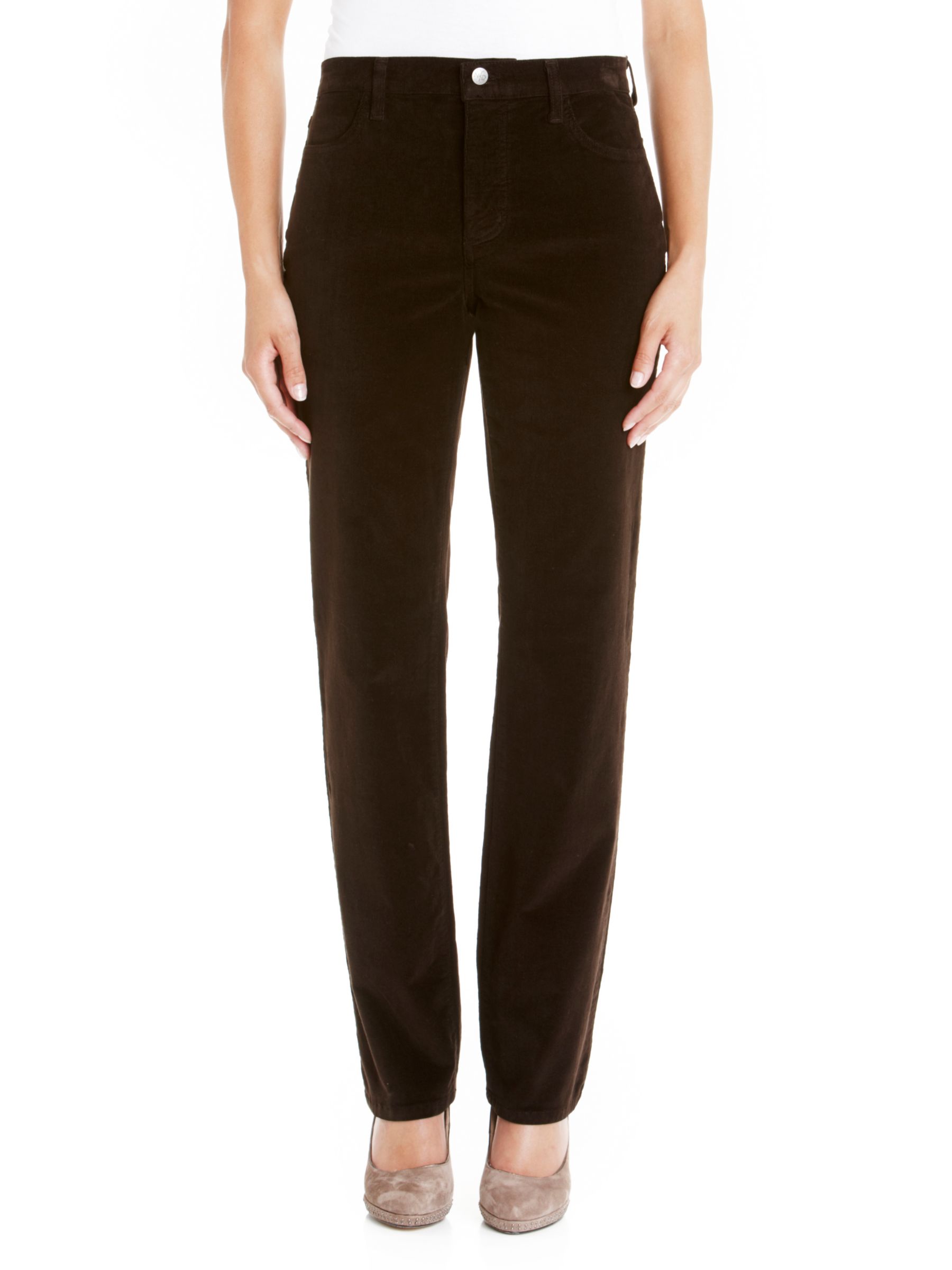Not Your Daughter's Jeans Cord Trousers, Brown at John Lewis