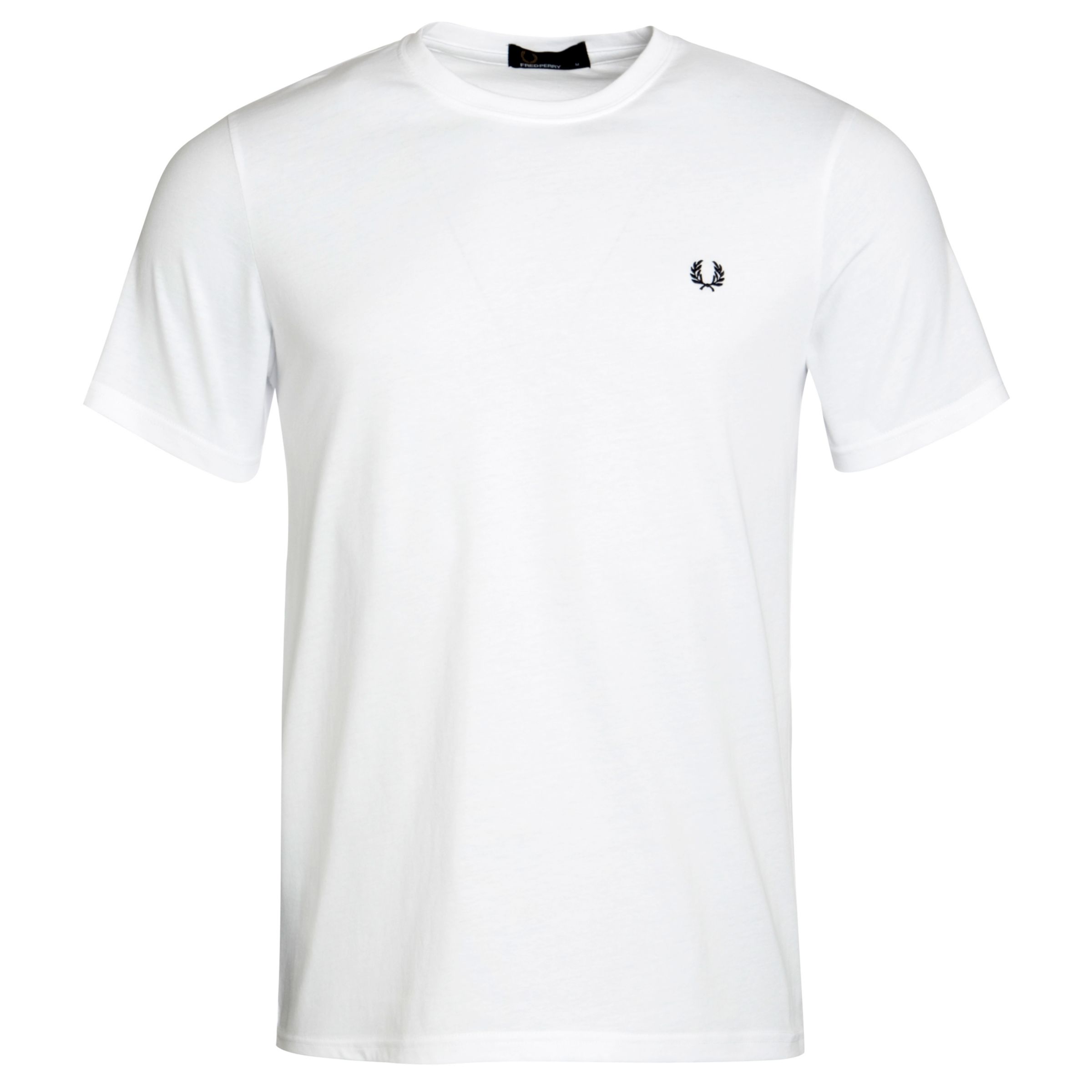 Fred Perry Basic Crew Neck T-Shirt, White