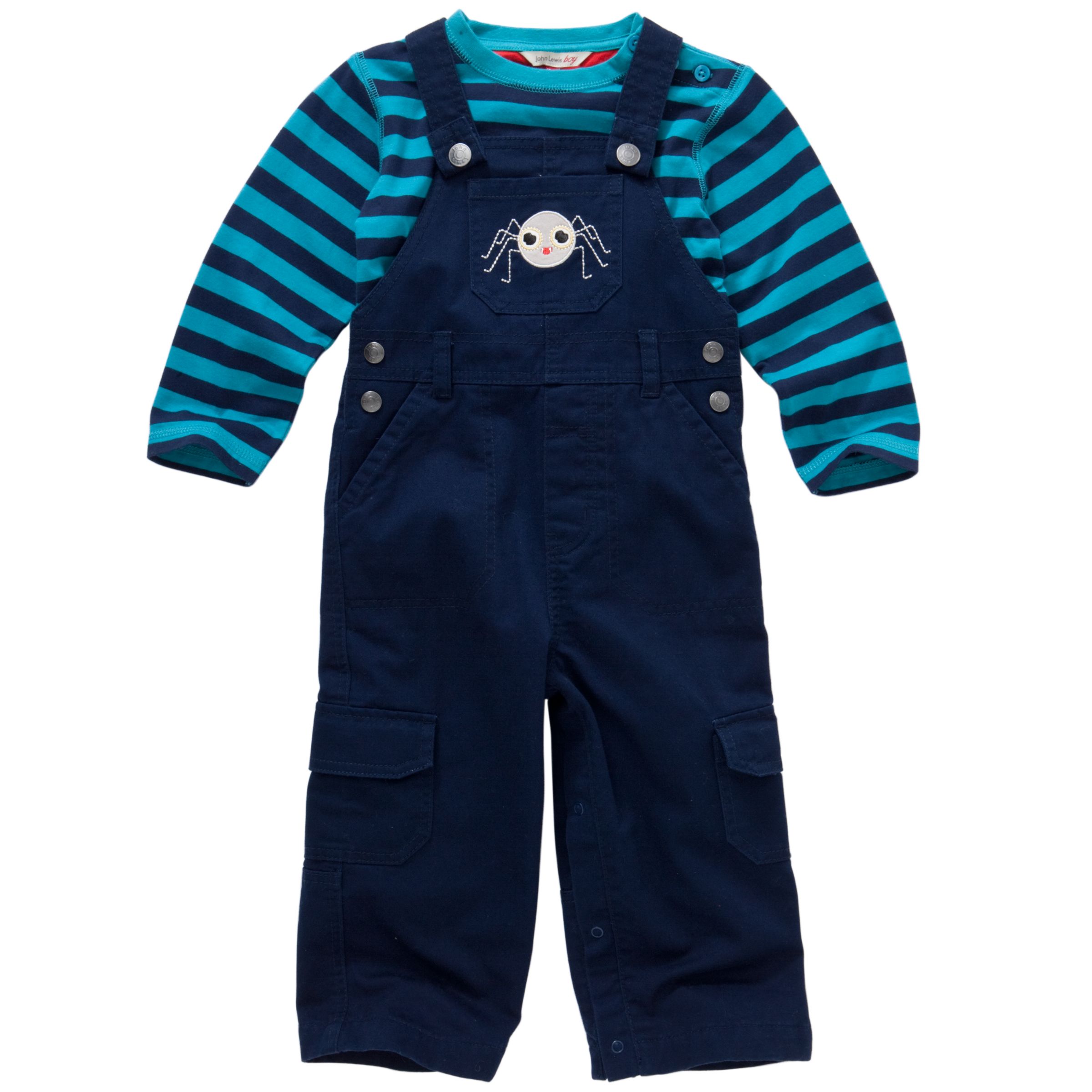 Spider Dungaree and T-Shirt Set,