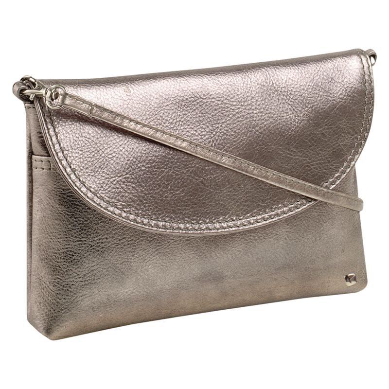 Tula Origin Party Mini Flapover Across Body Handbag, Silver