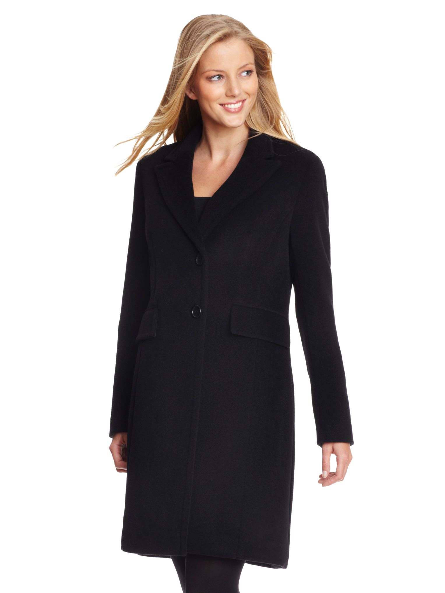 Gérard Darel Wool And Angora Overcoat, Dark Grey at John Lewis