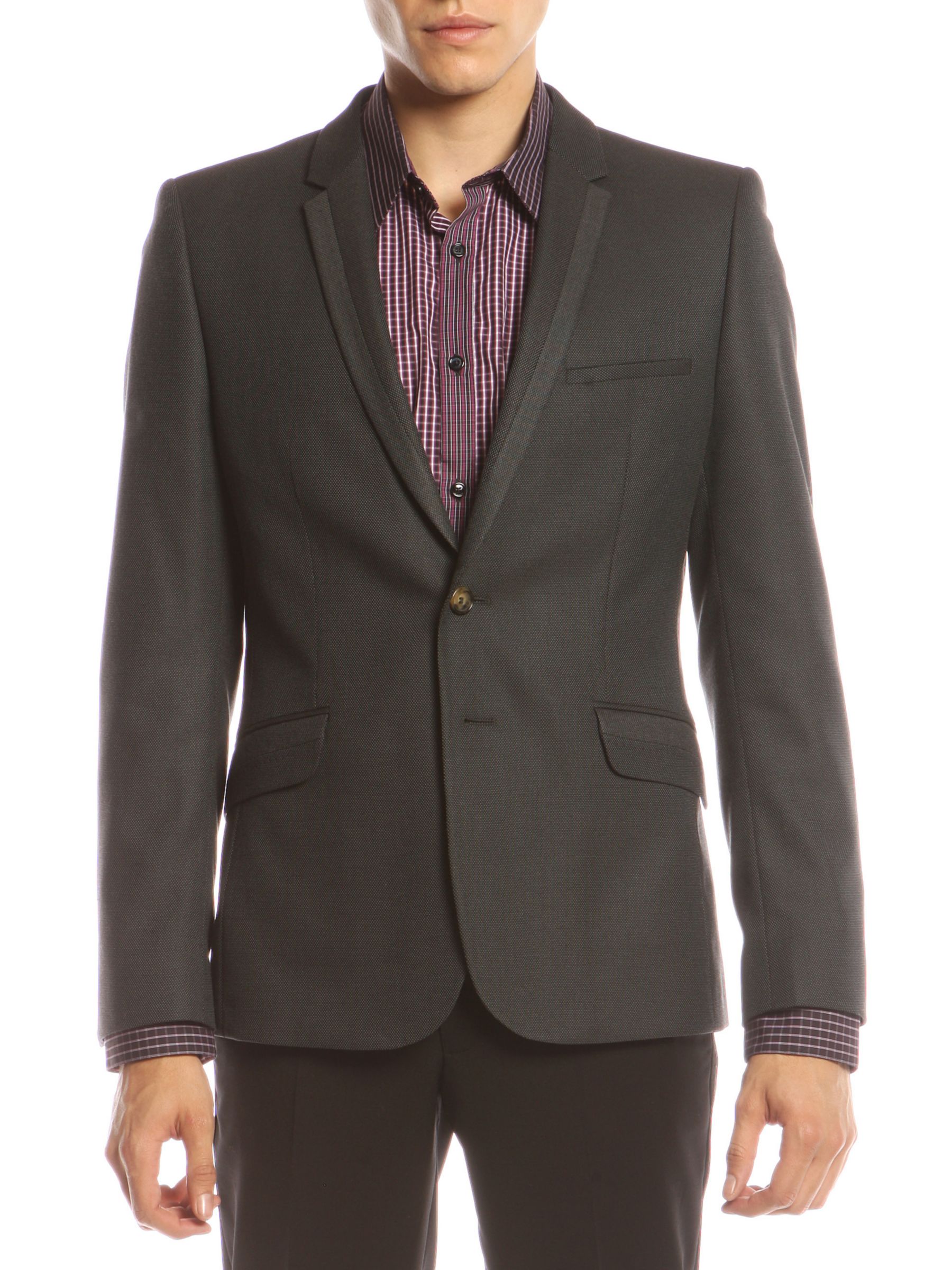 Ted Baker Soursop Jacket, Grey at John Lewis