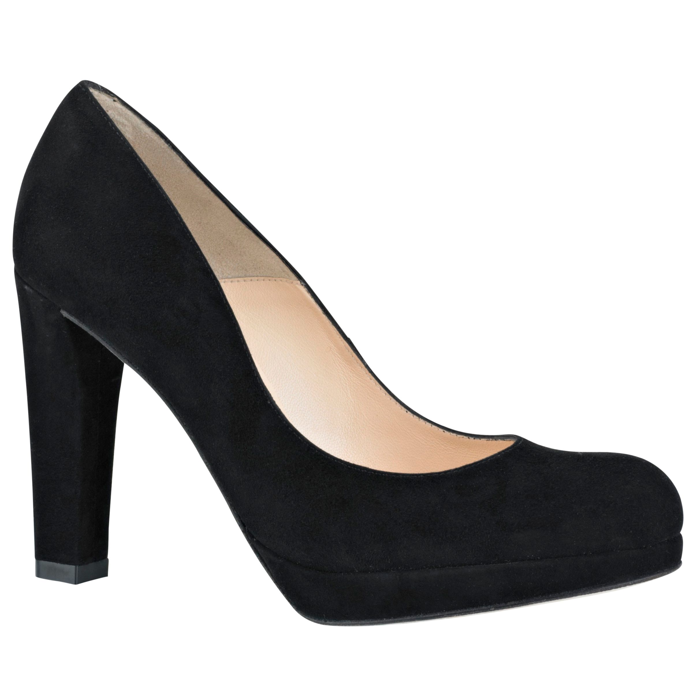 L.K.Bennett Palermo Platform Shoes, Black at John Lewis