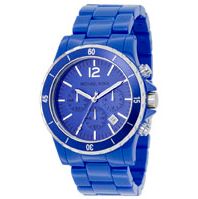 Michael Kors Chronograph Bracelet Watch, Blue at John Lewis