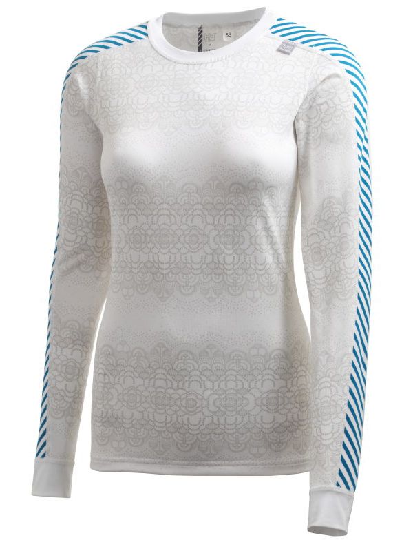 Helly Hansen Graphic Long Sleeve T-Shirt, White
