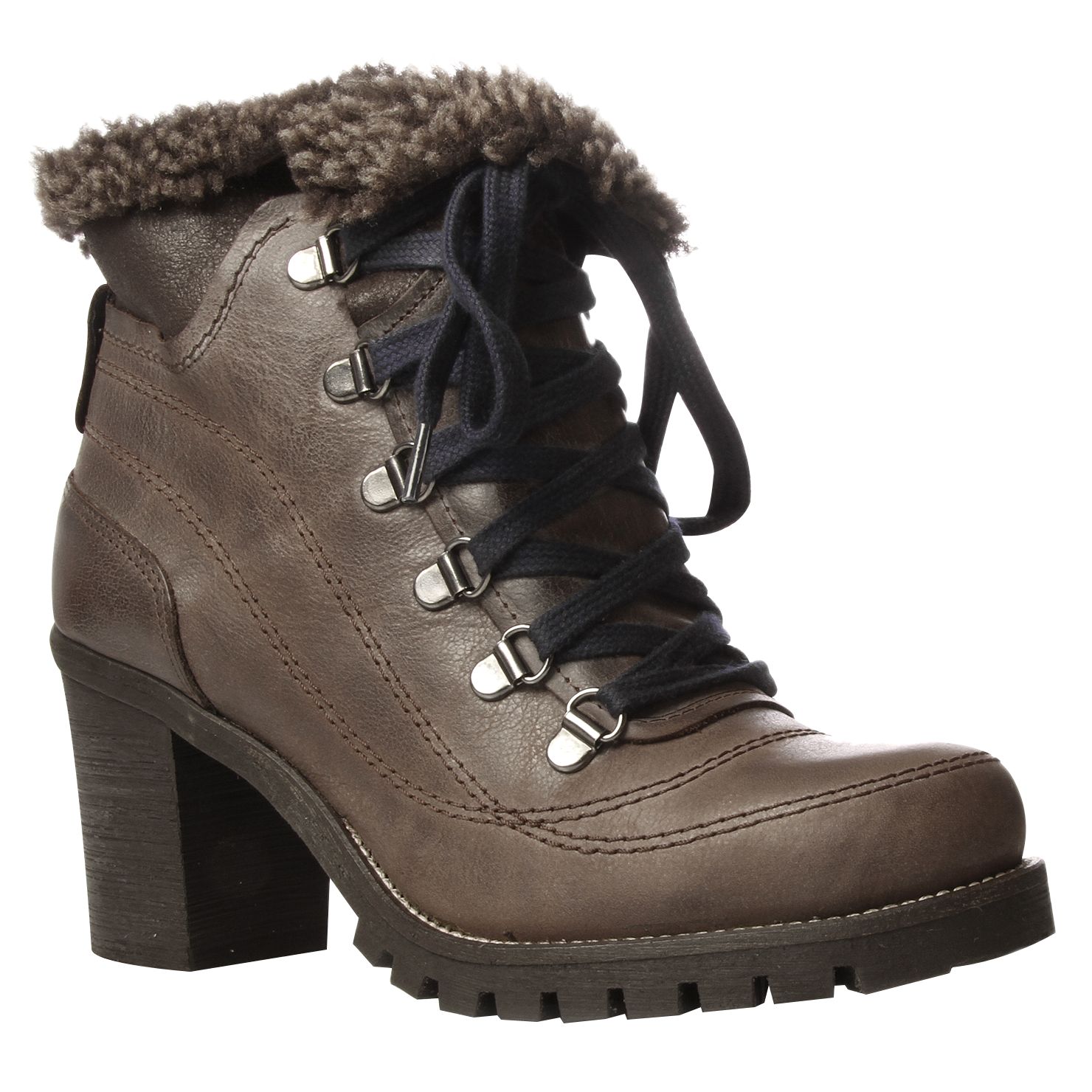 Carvela Shelly Hiker Boots, Brown at John Lewis