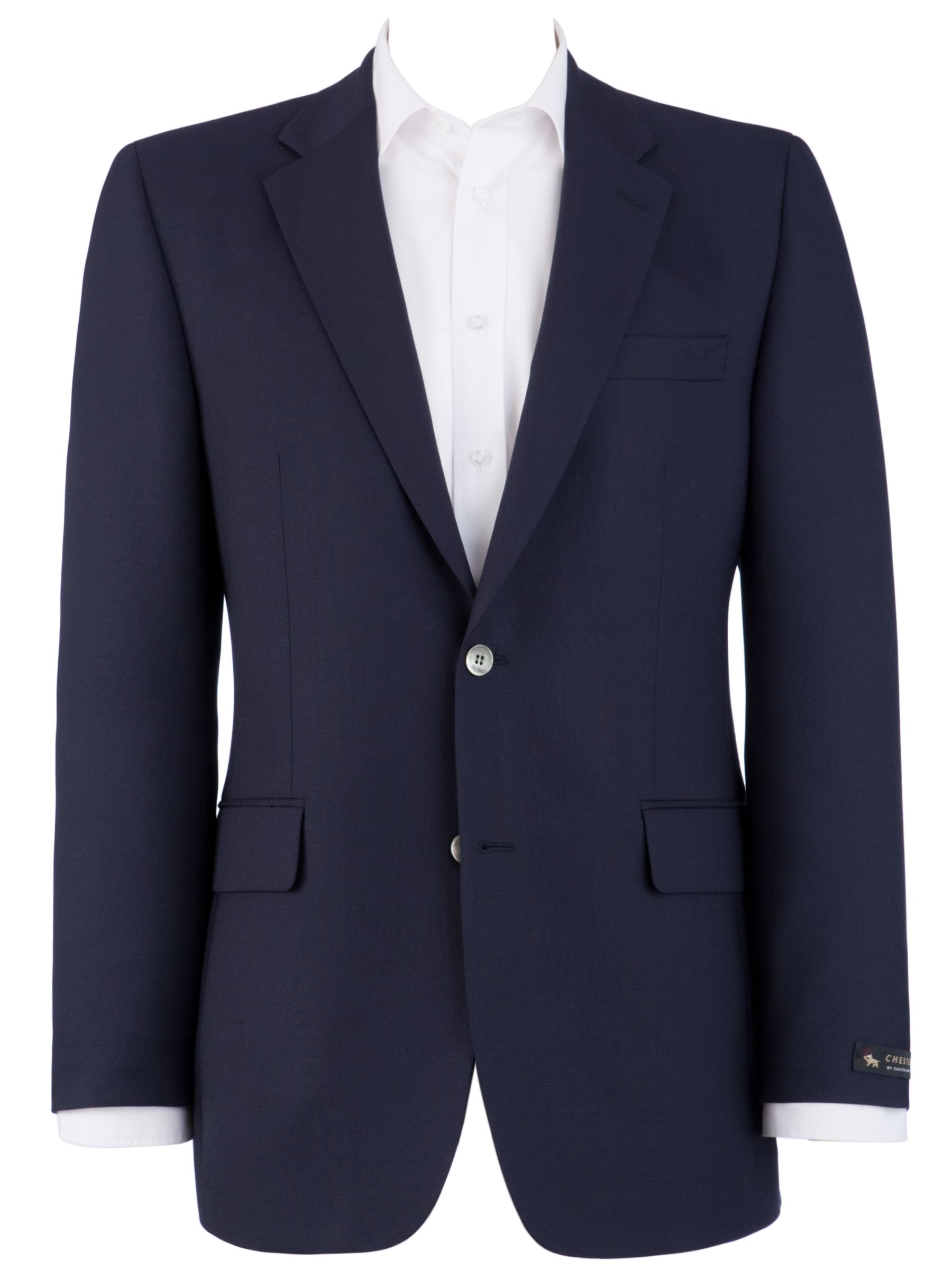 Chester By Chester Barrie Classic Wool Blazer, Navy at John Lewis