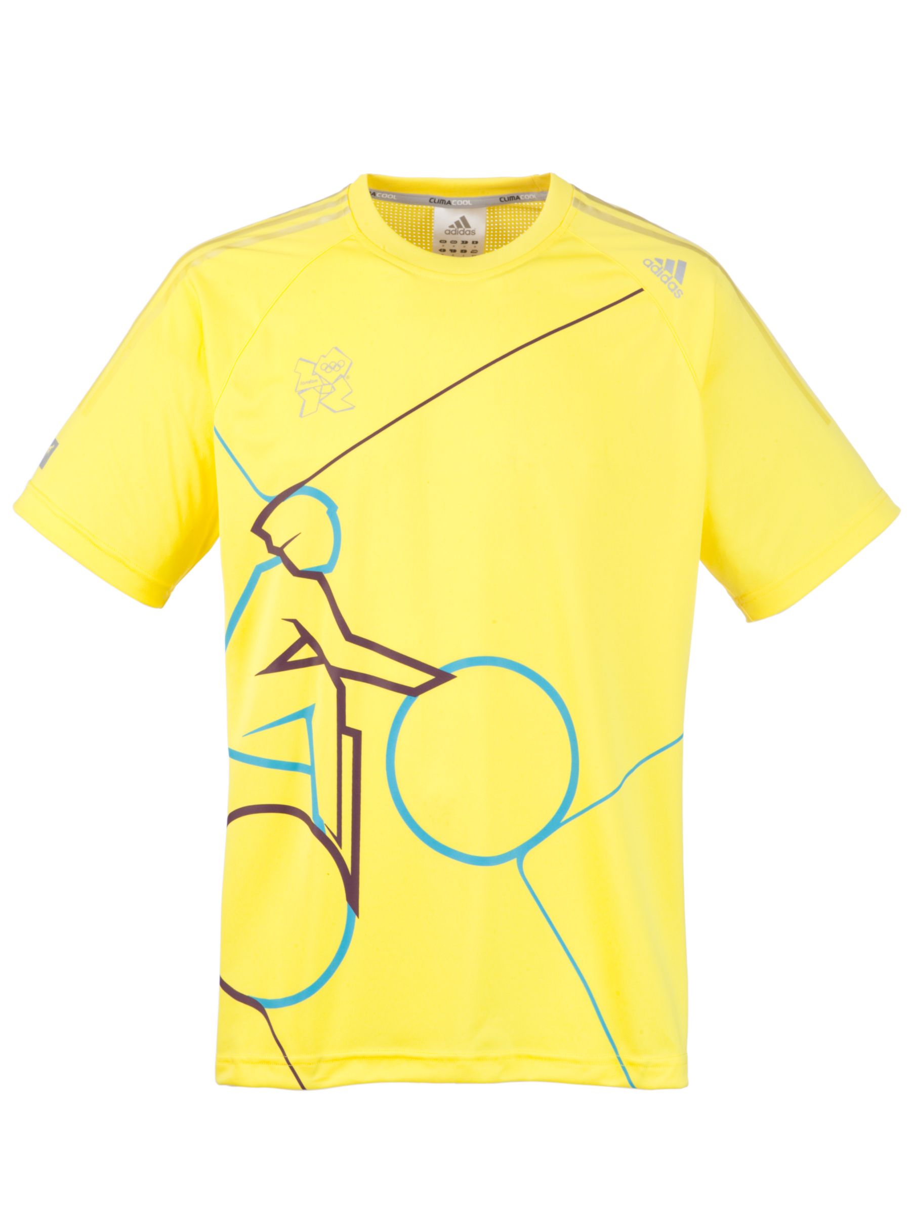 Team 2012 Cycling Graphic Print T-Shirt,