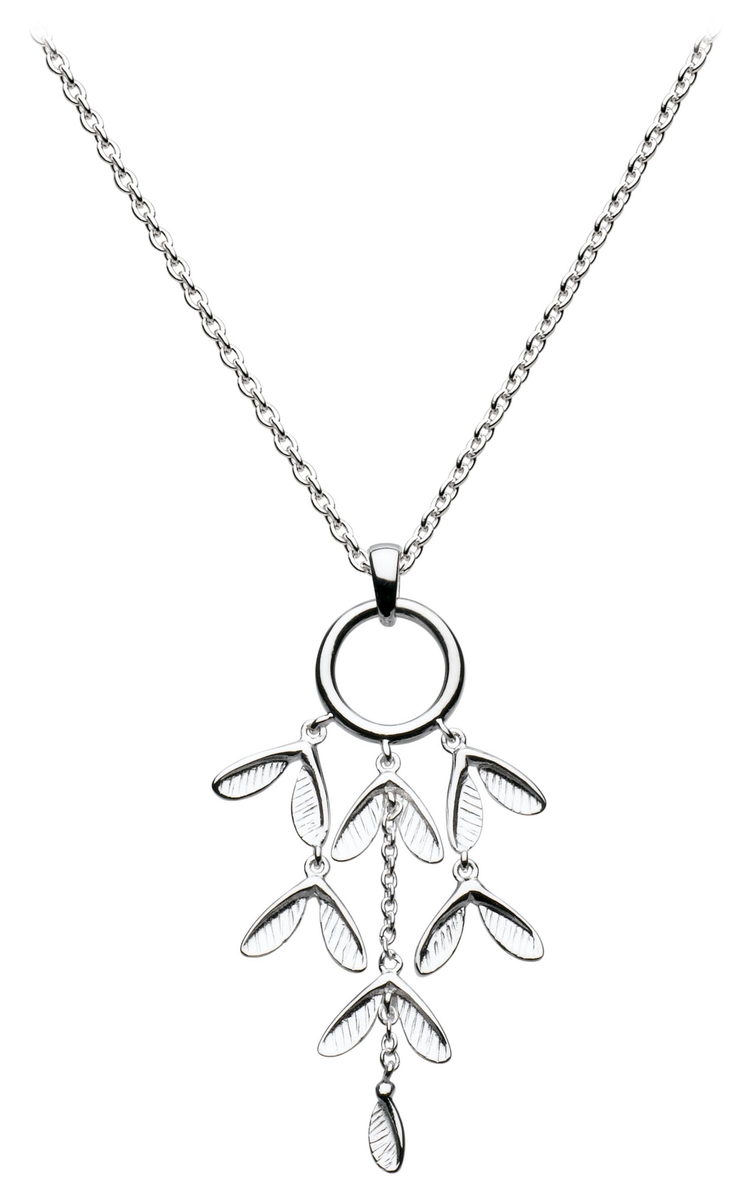 Kit Heath Sterling Silver Sycamore Seeds Pendant
