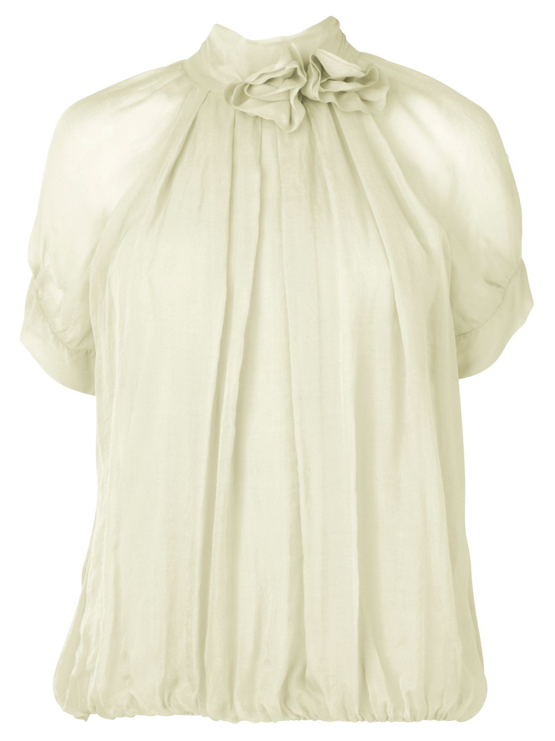 Silk Flower Blouse, Antique