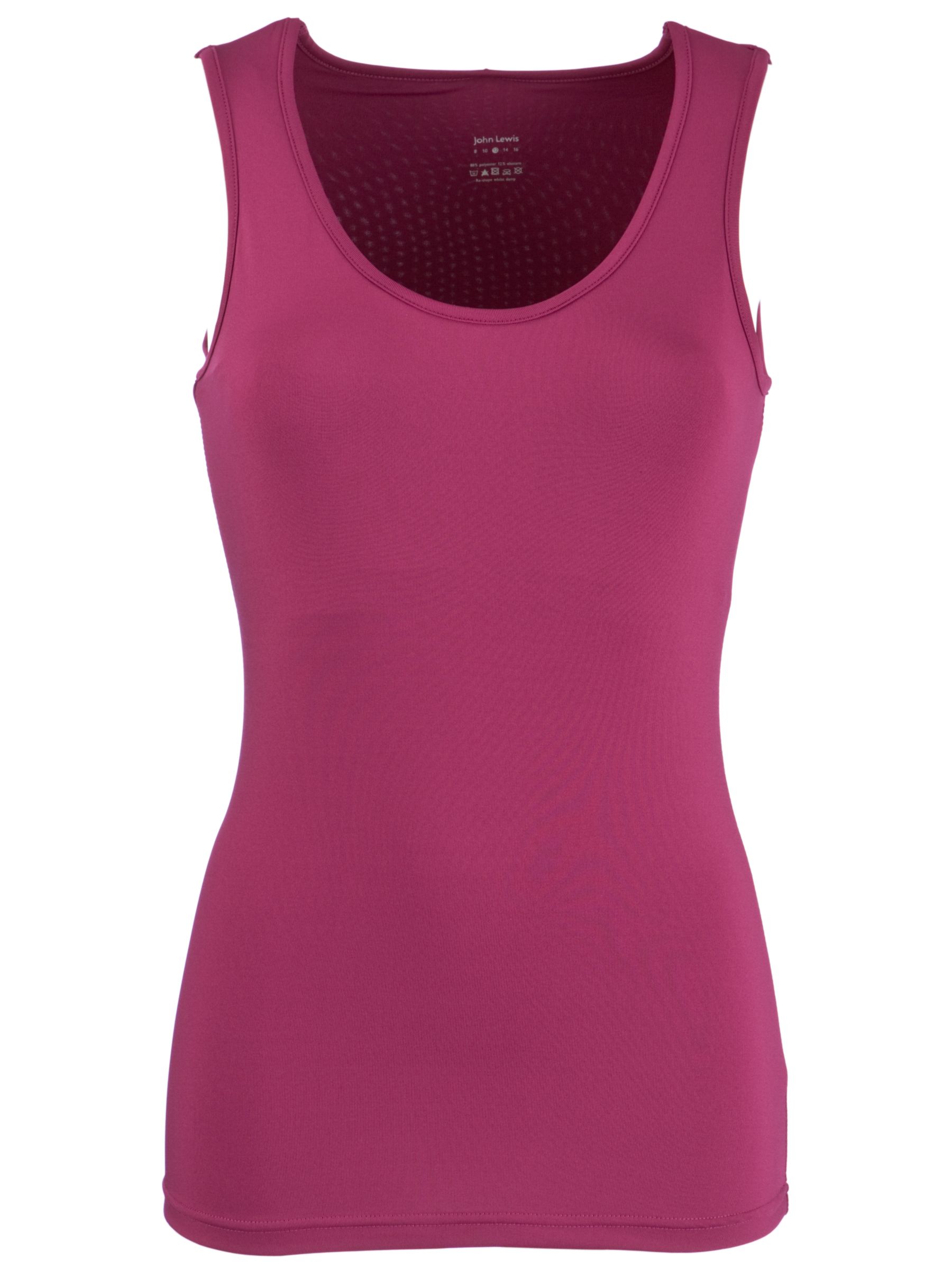 John Lewis Active Tank Top, Raspberry