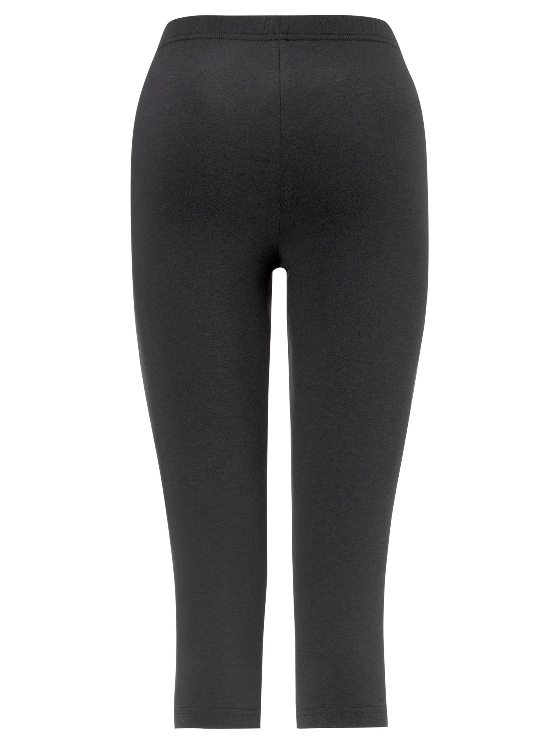 John Lewis Yoga 3/4 Tights, Charcoal